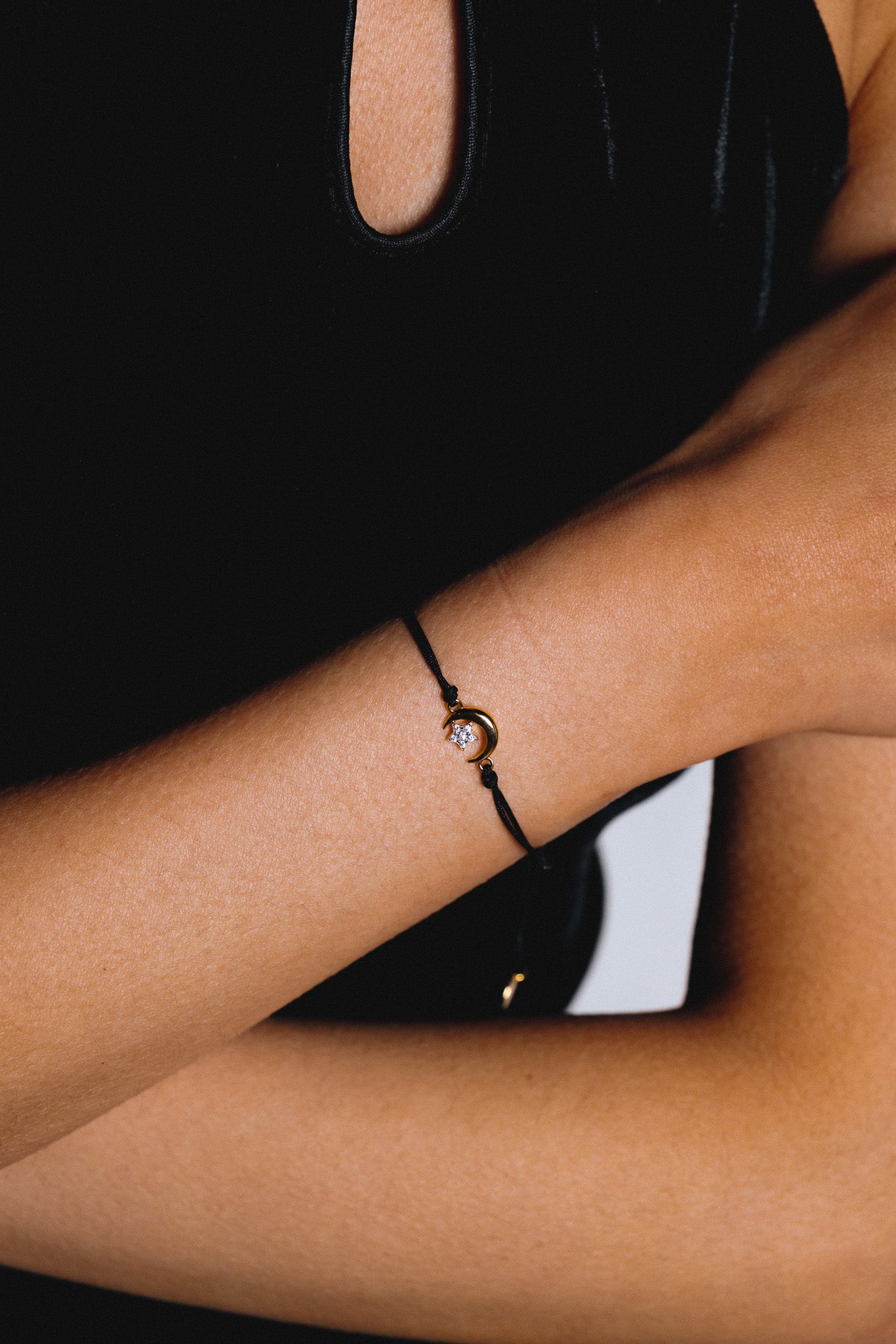 Moonstar Cord Bracelet