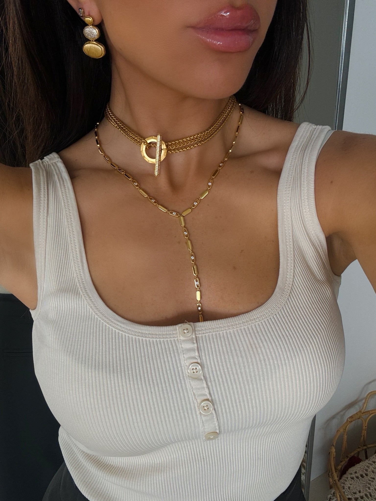 Benyam Drop Earrings أقراط بنيام المتدلية