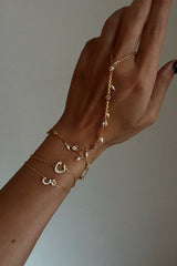 Arabic Initial Bracelet