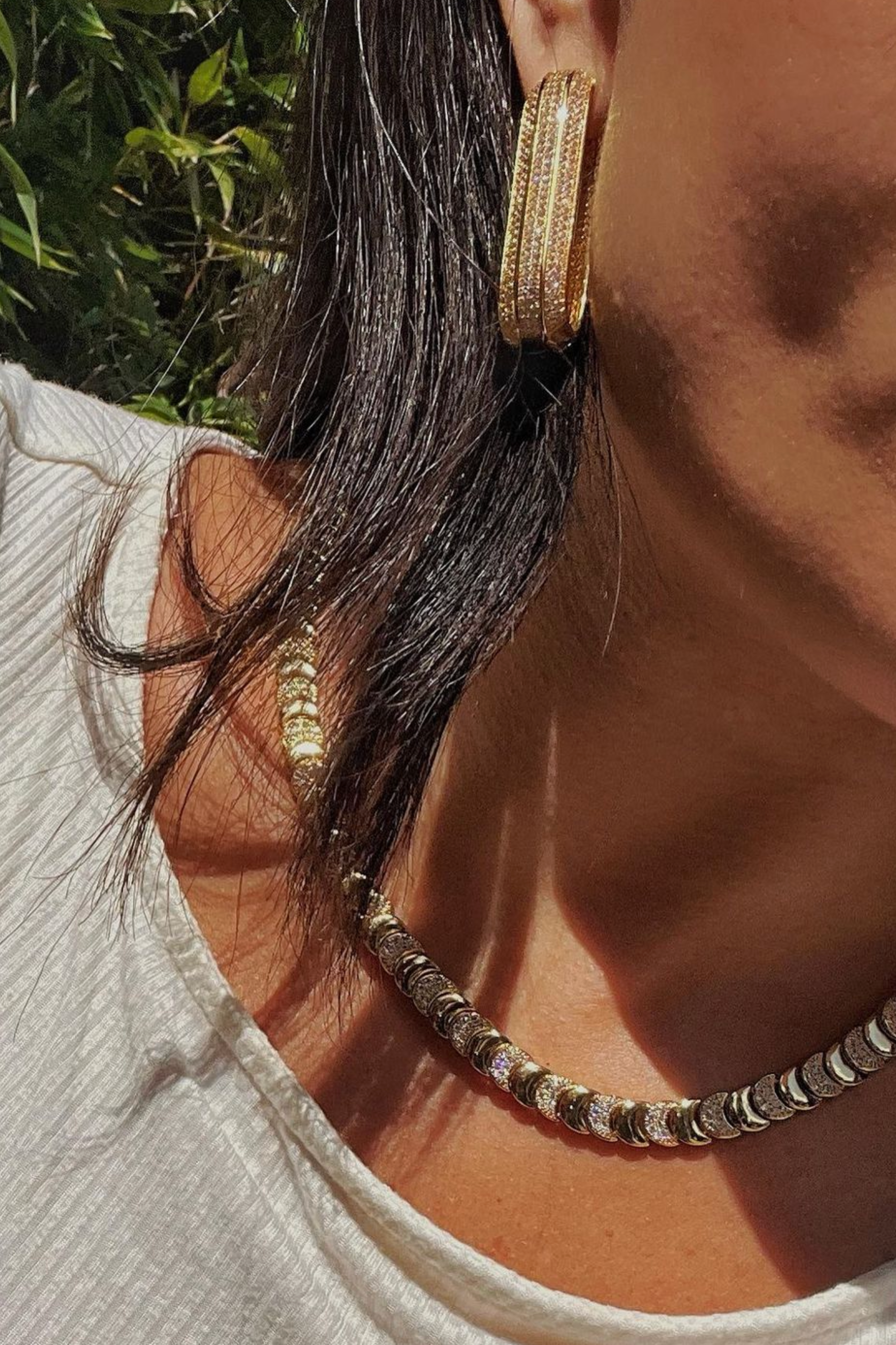 Moroccan Nights Necklace Gold عقد موروكان نايتس ذهبى