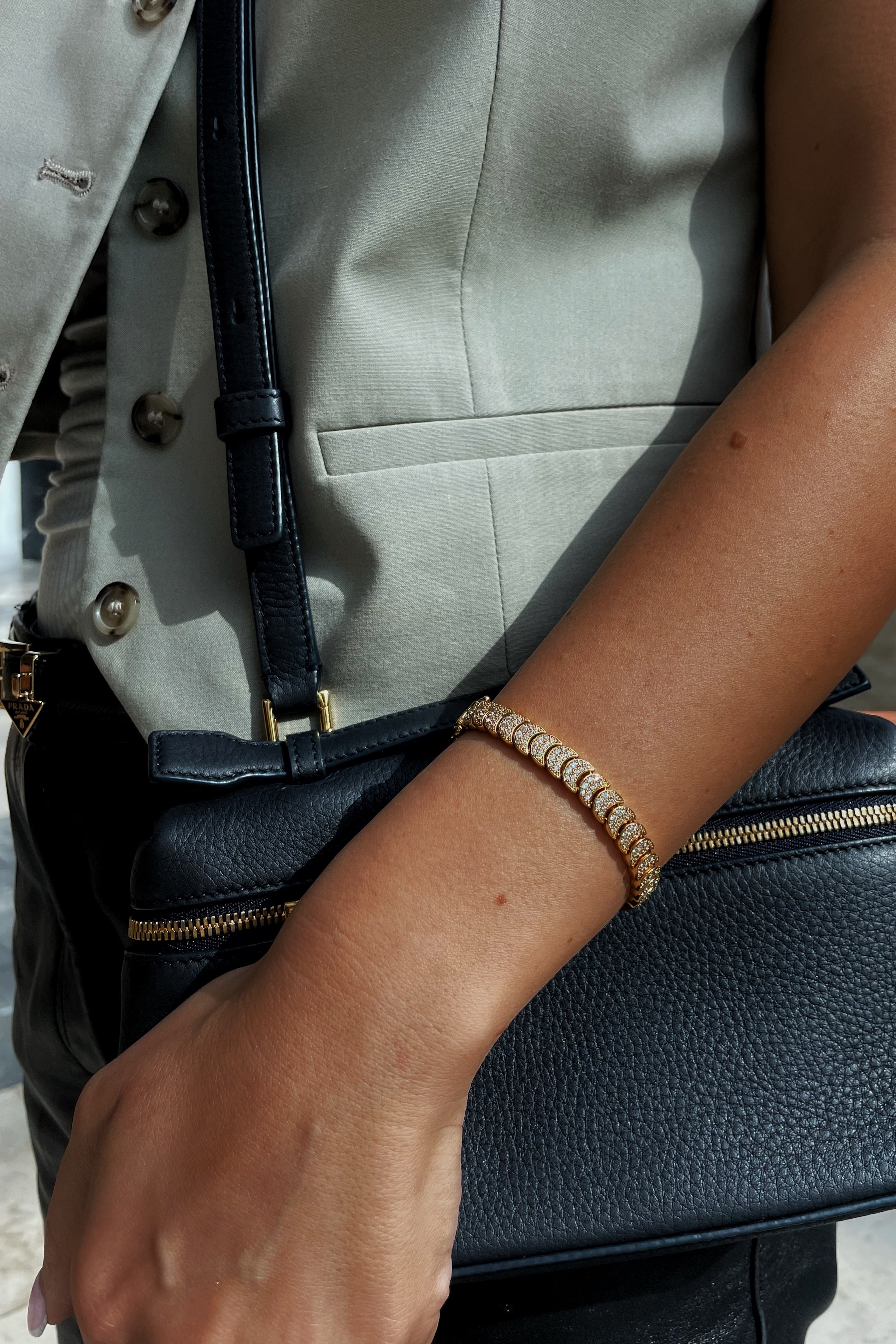 Moroccan Nights Bracelet Gold سوار موروكان نايتس ذهبى