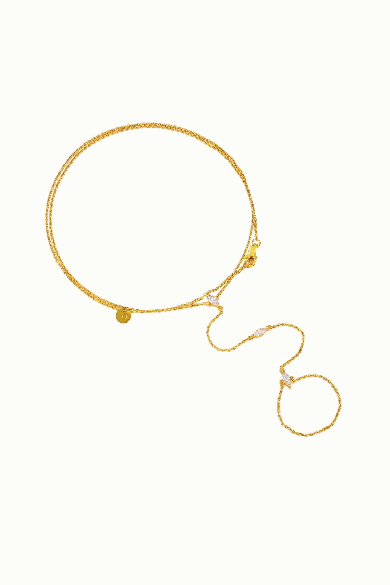 Amber Hand Chain