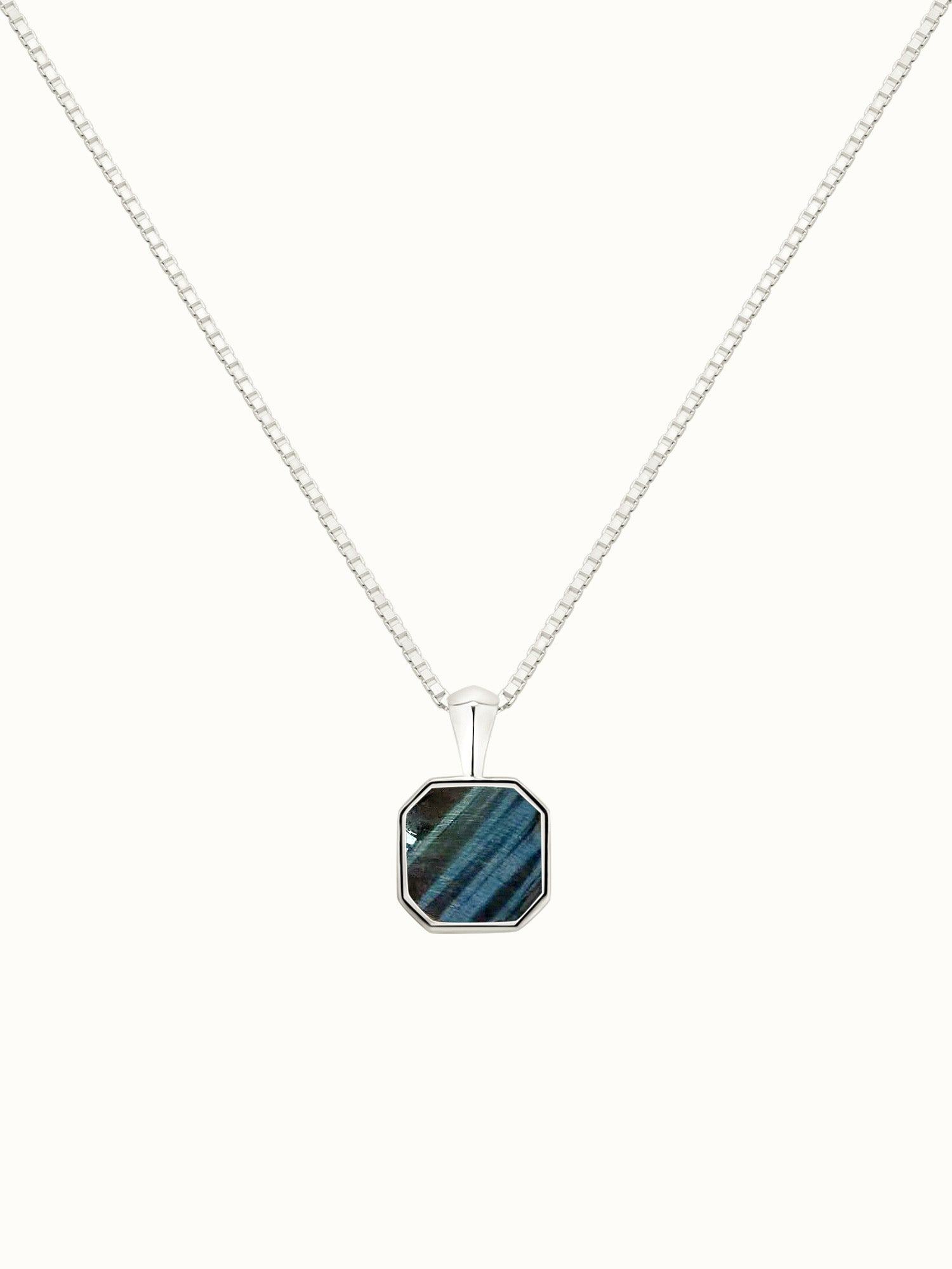Ain AL Sagr Square Pendant Necklace