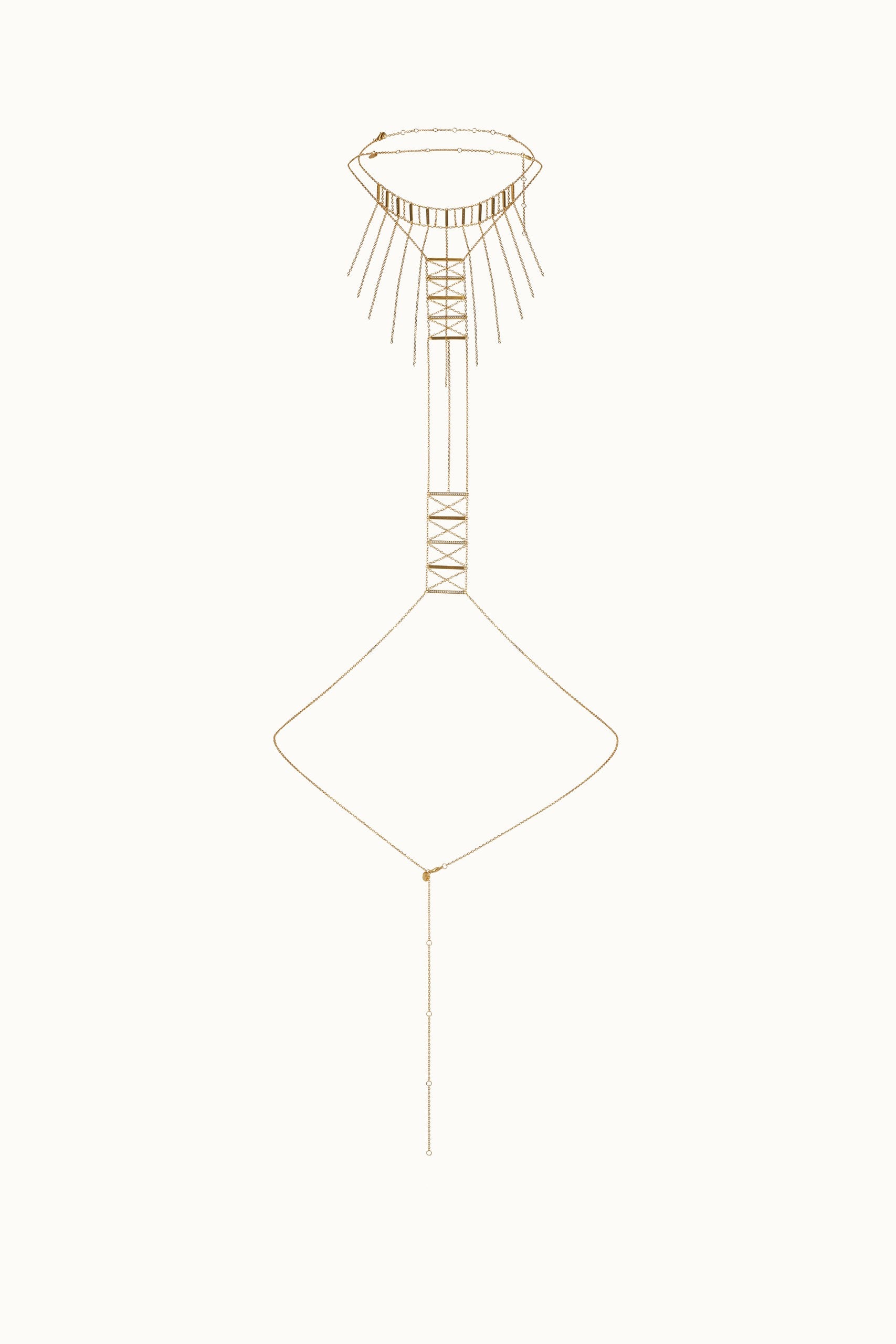 Angel of the Night Body Chain - 2pc set
