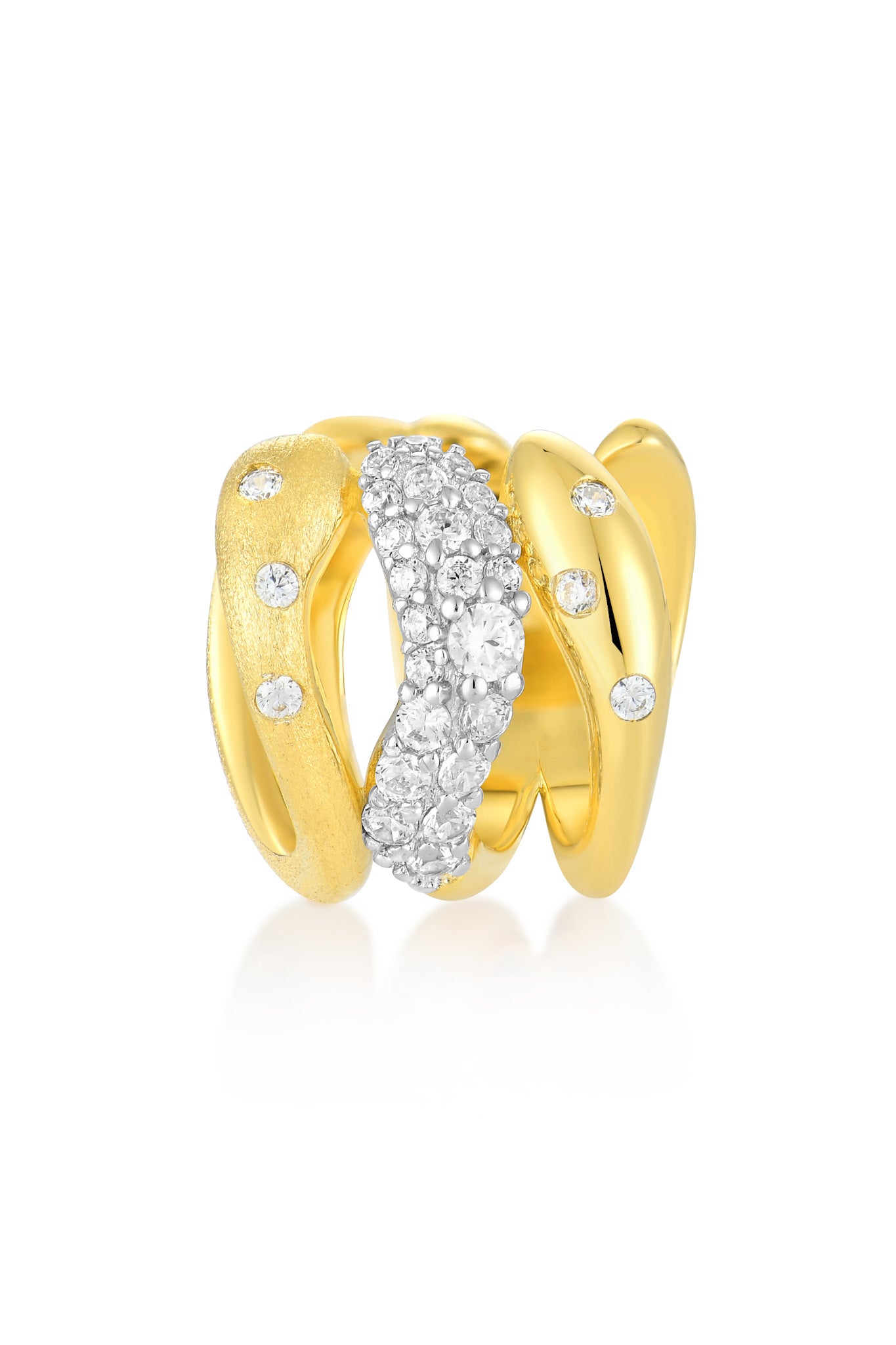 Dune Rimal Ear Cuff - Satincrest