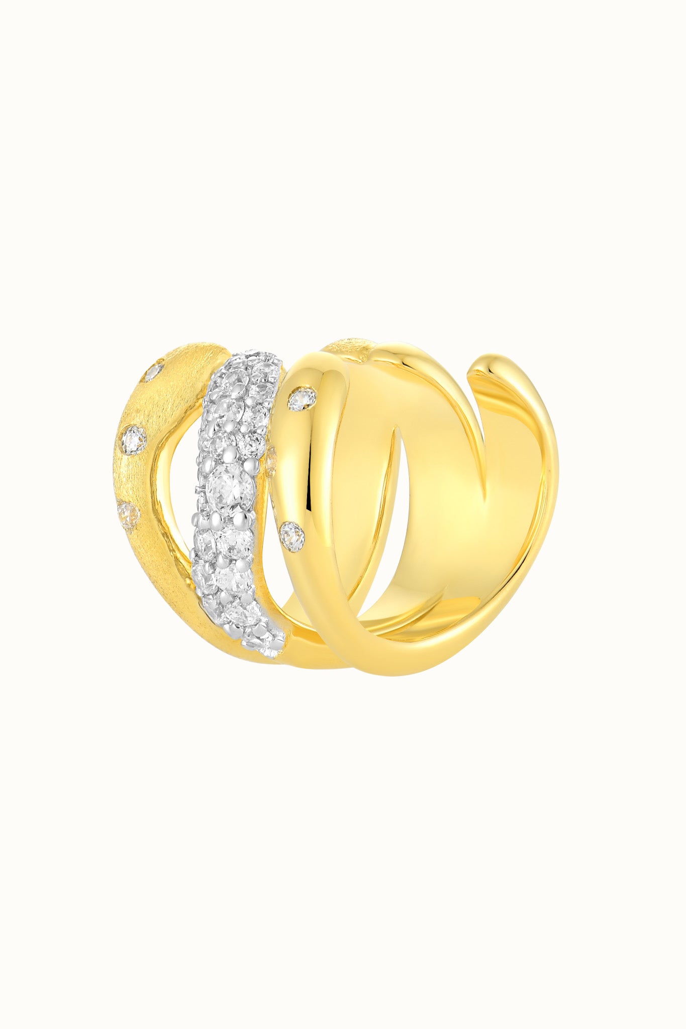 Dune Rimal Ear Cuff - Satincrest