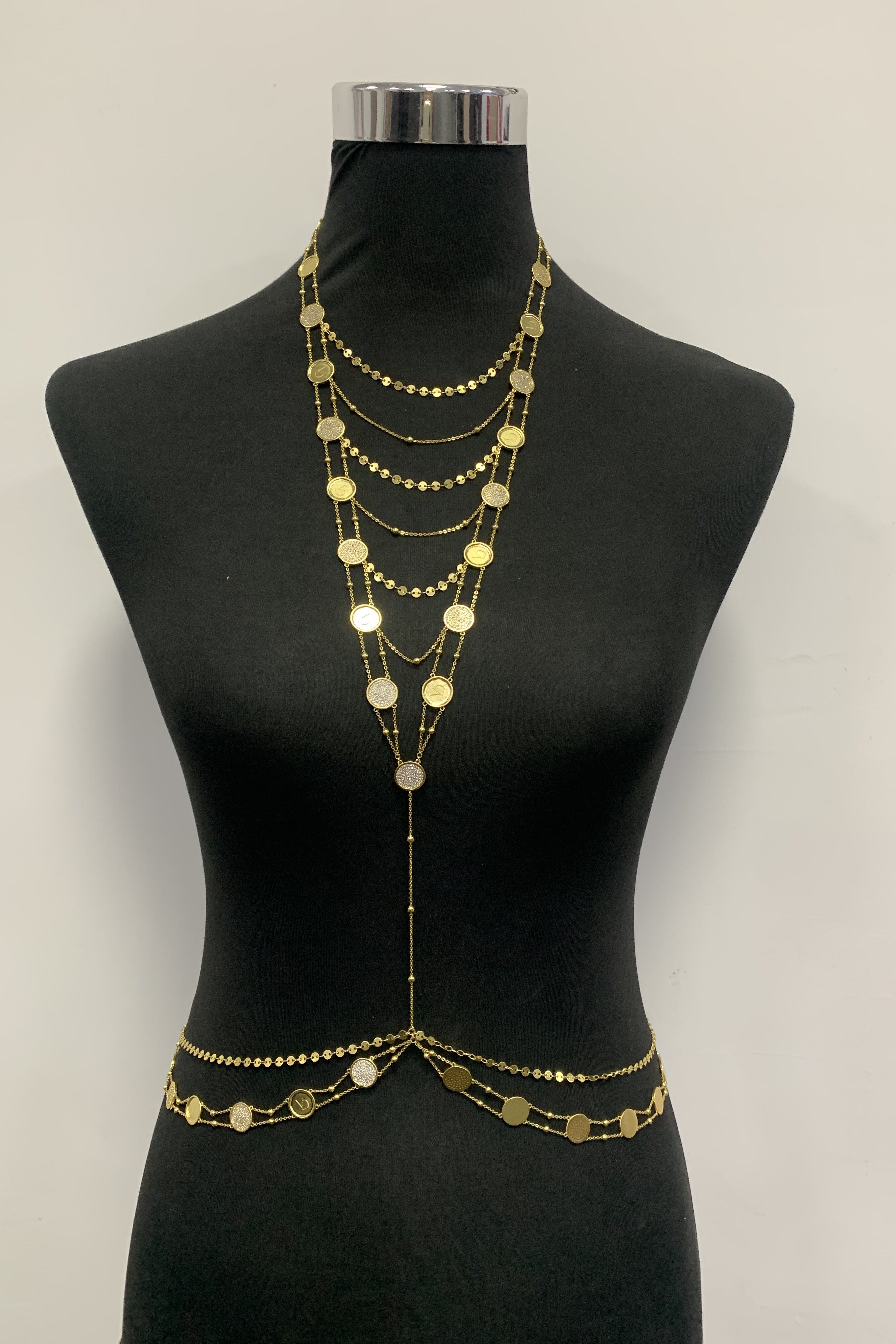 Sabika Coin Body Chain سلسلة جسد سابيكا بالعملة