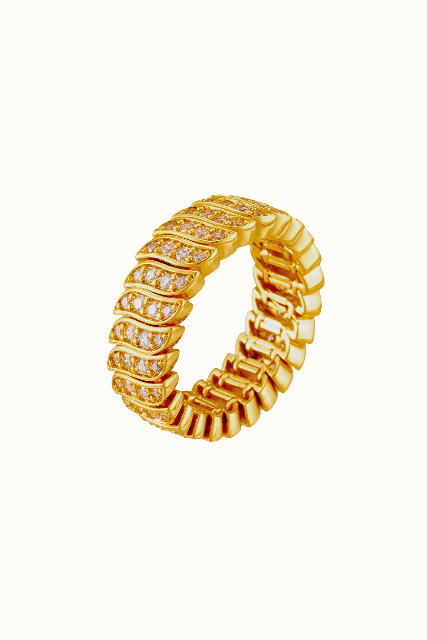 Mirage Pavé Band Ring