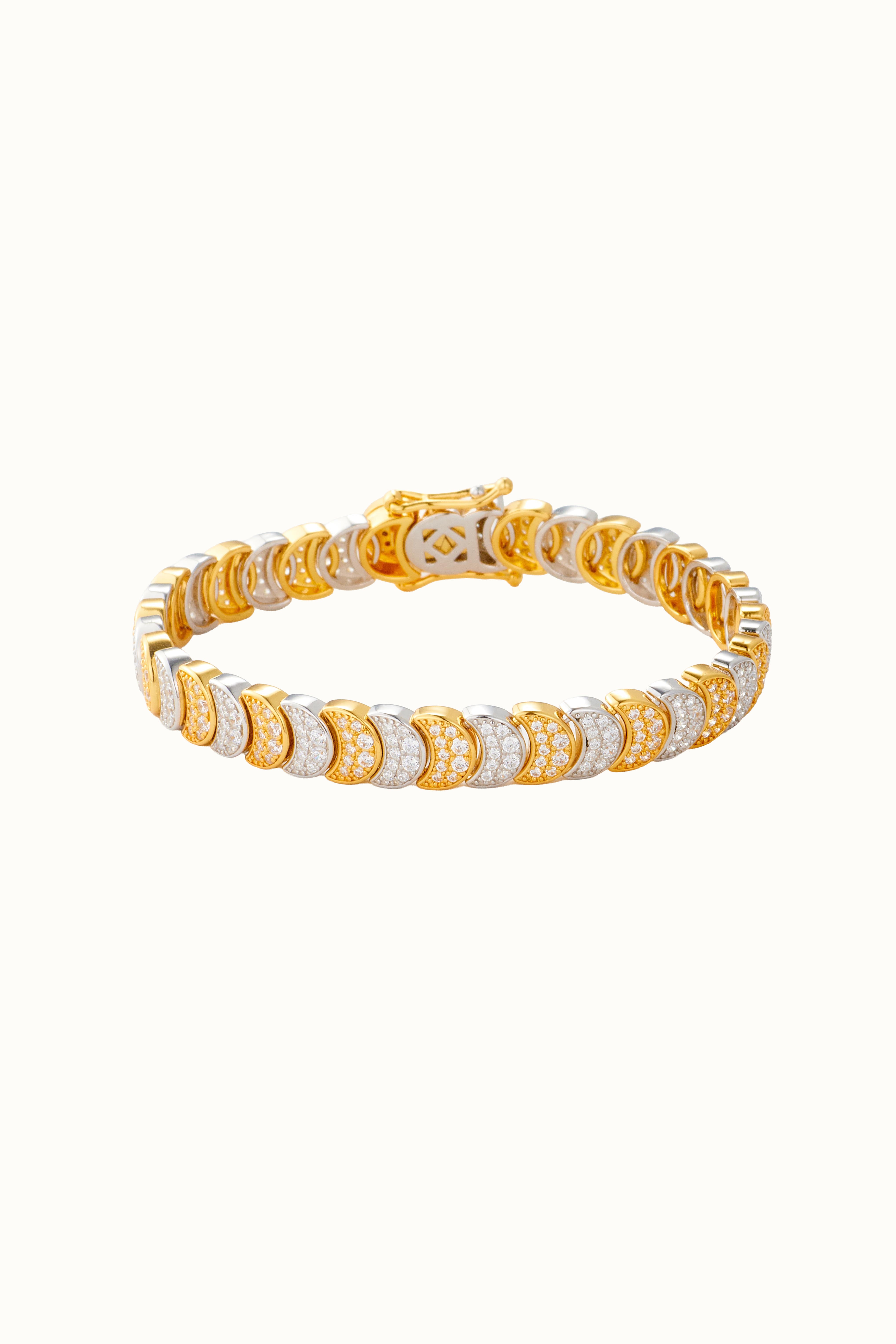 Moroccan Nights Pavé Bracelet Multi-plated