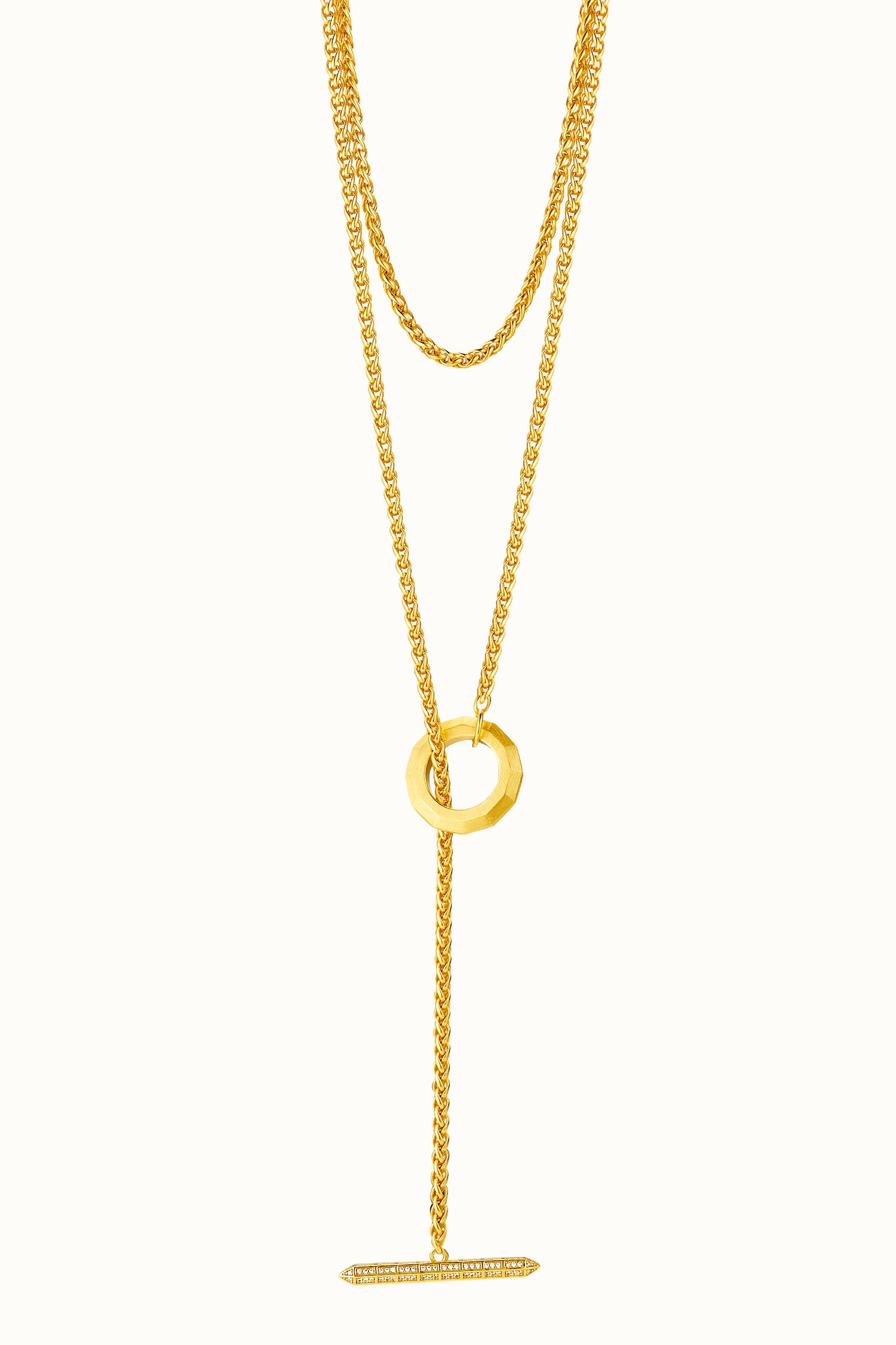 Nala T-lock Hex Chain Necklace