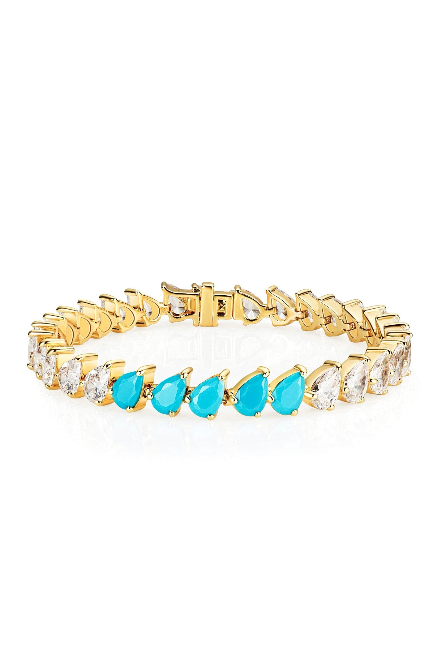 Persian Turquoise Eternity Bracelet