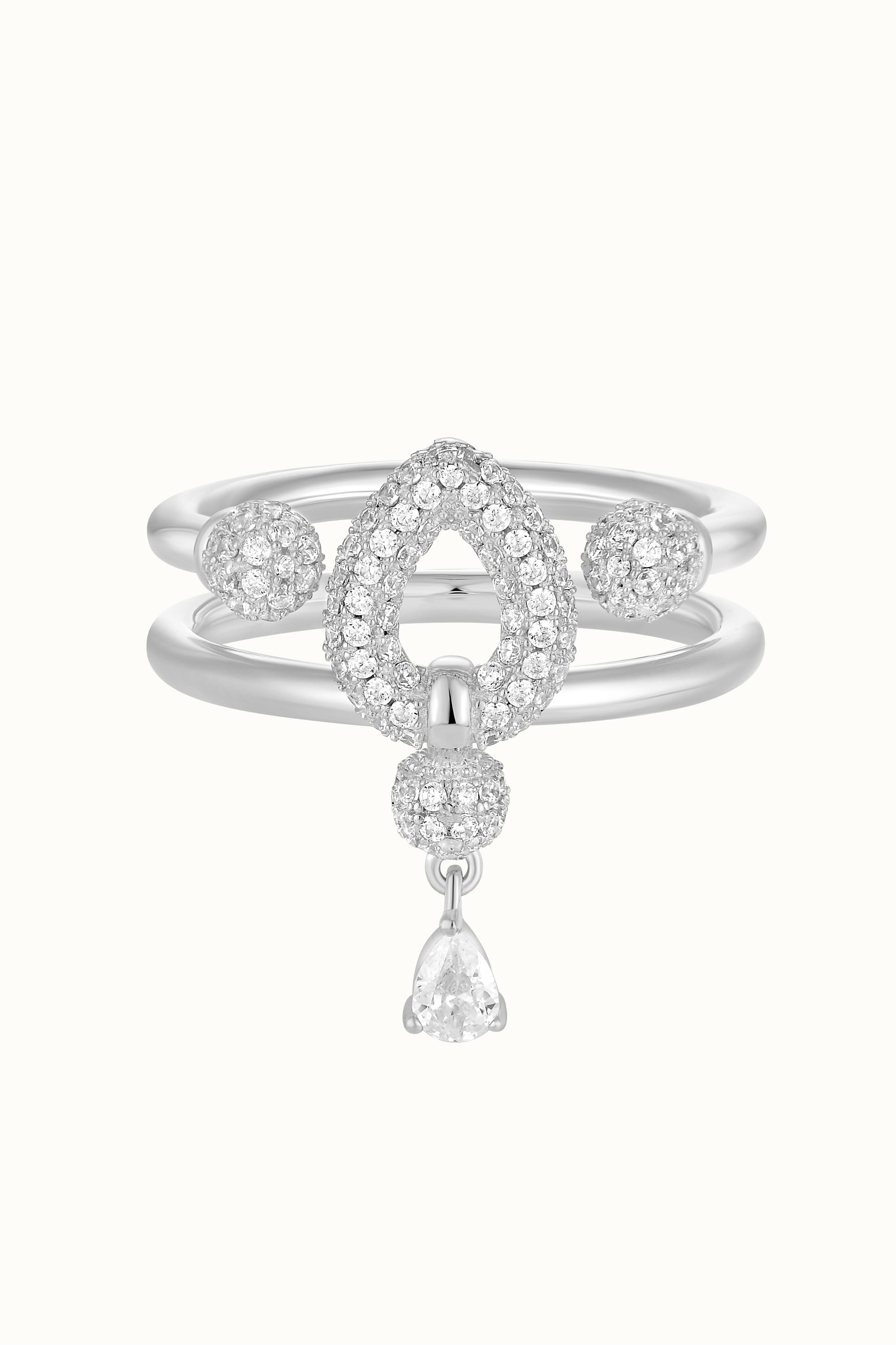 Defiant Drop Ring White i