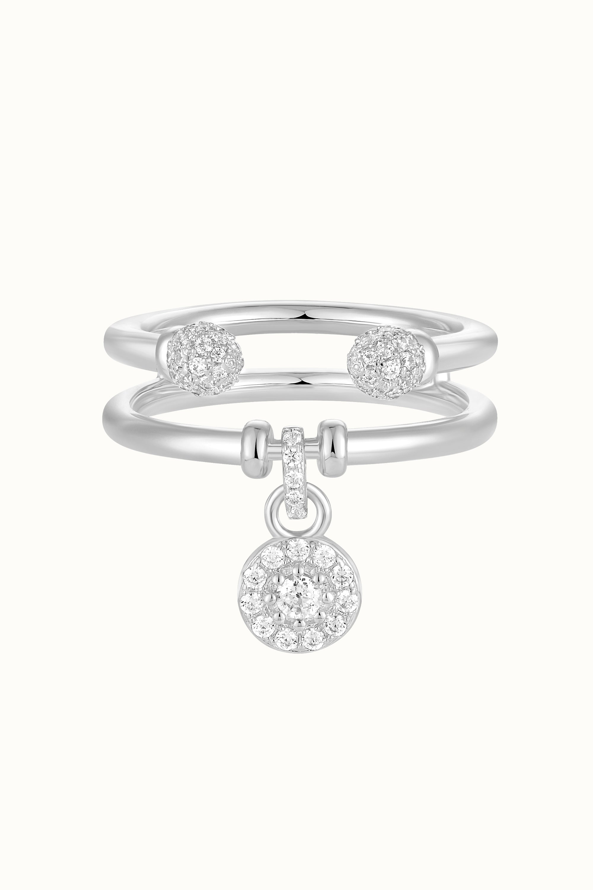 Defiant Drop Ring White ii