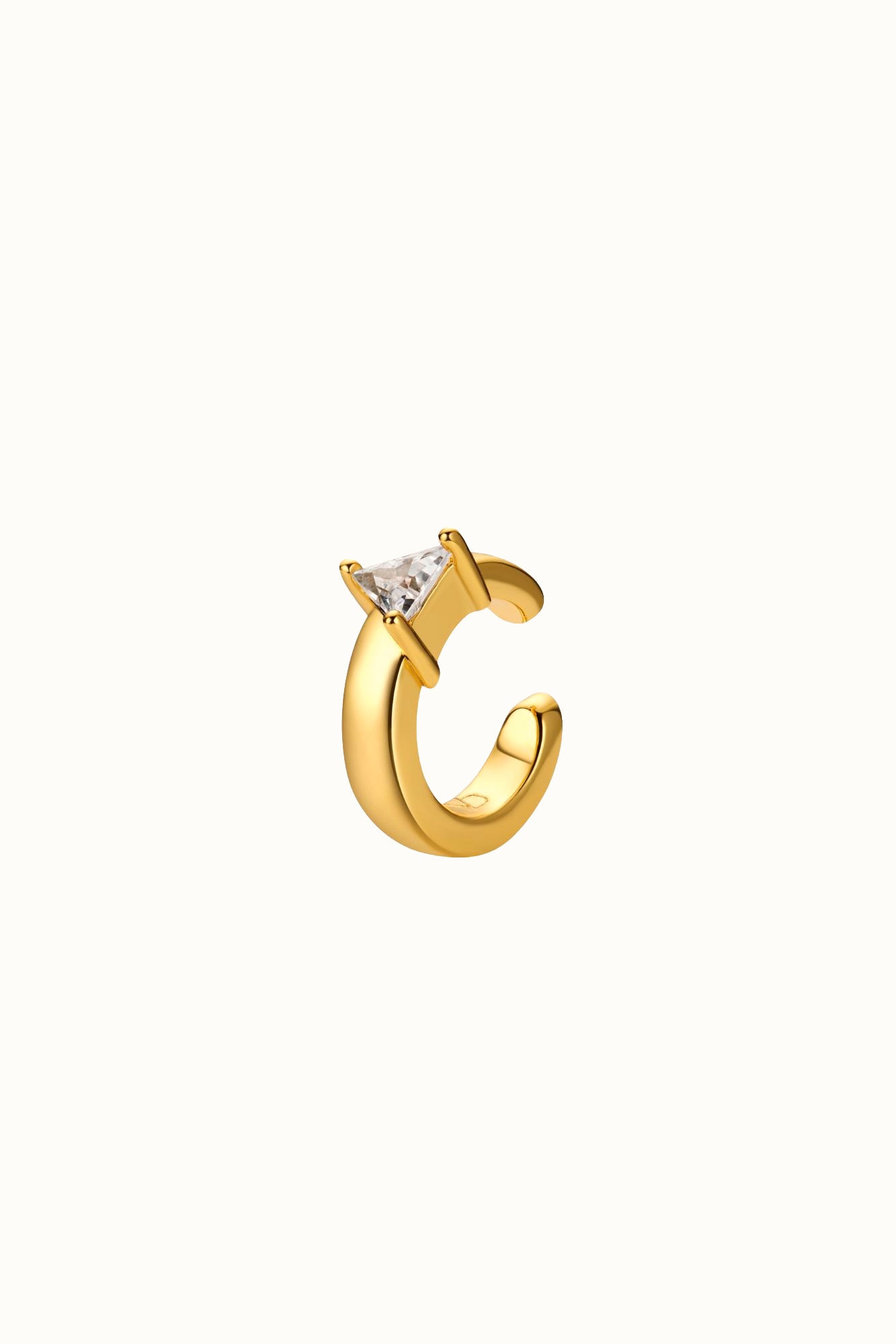 Triangle Stone Ear Cuff كبسة أذن بحجر مثلث