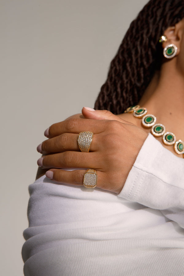Alfreya Pinky Ring - Velvet Desert