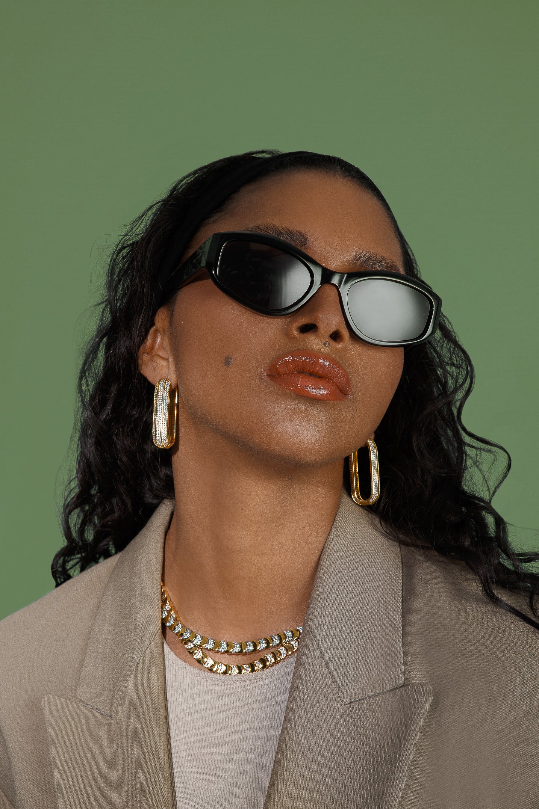 Moroccan Nights Necklace Multi-plated عقد موروكان نايتس متعدد الطبقات