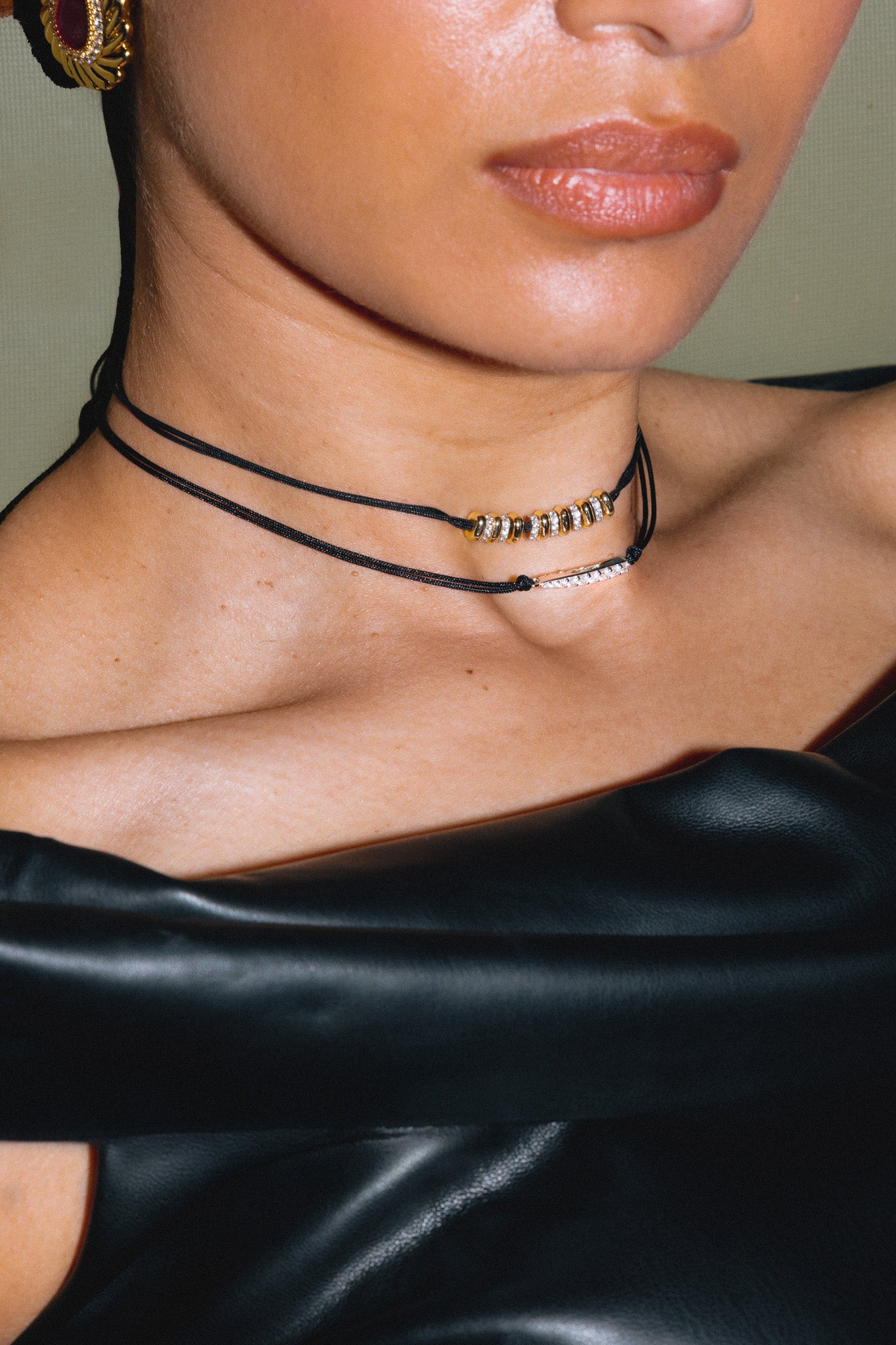 Orbit Cord Choker
