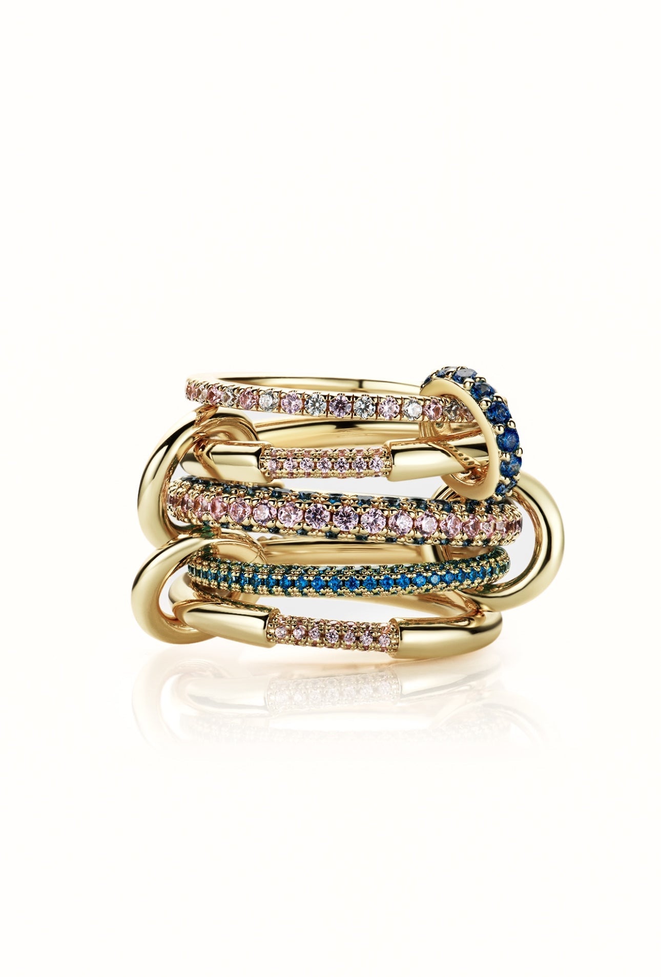 Ivy Locked Ring Gold خاتم آيفي المقفل الذهبي