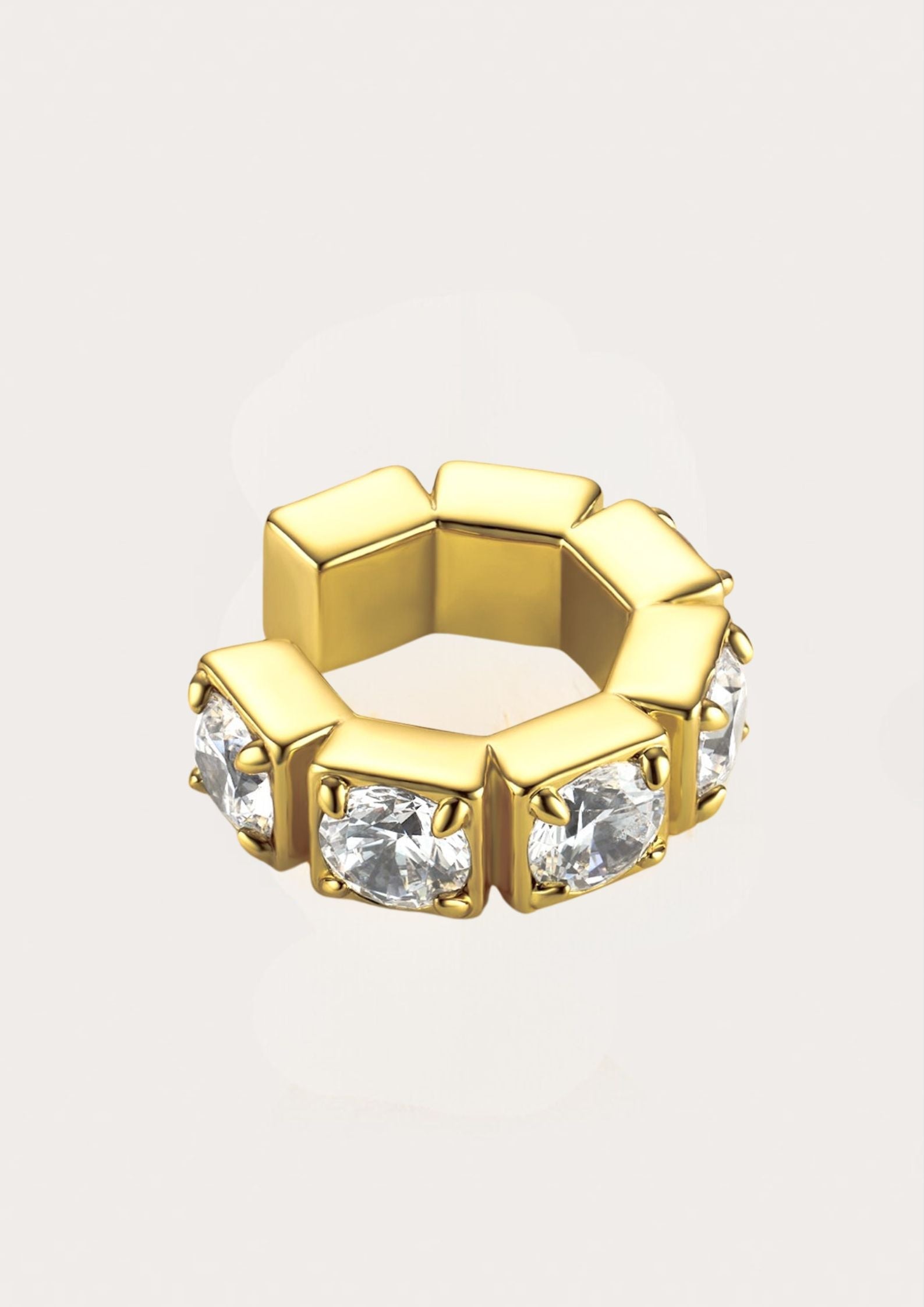 Chunky Gold Ear Cuff سوار أذن ذهبي سميك