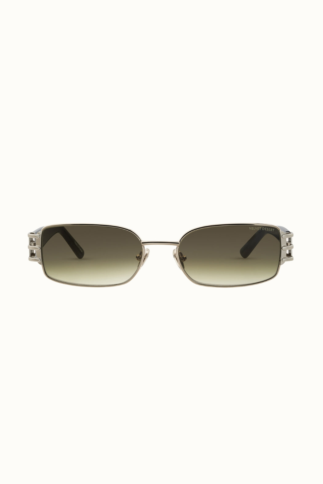 Simulator Metal Frame Sunglasses KHAKI OMBRE LENSES