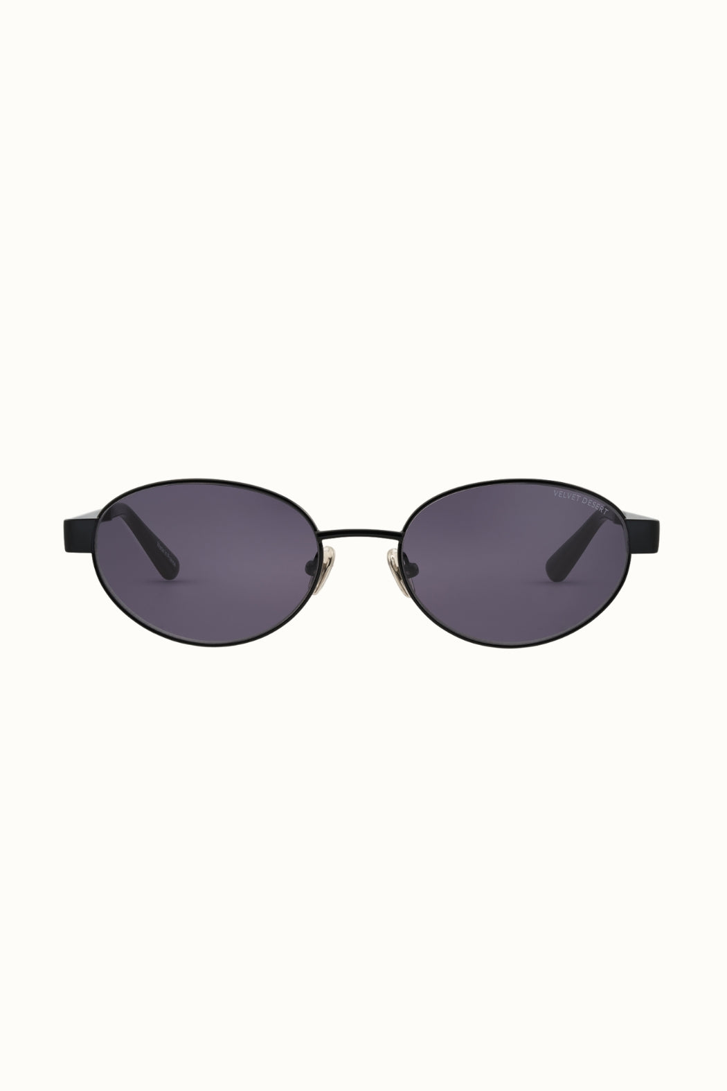 Bruncher Metal Sunglasses POLISHED BLACK STAINLESS STEEL