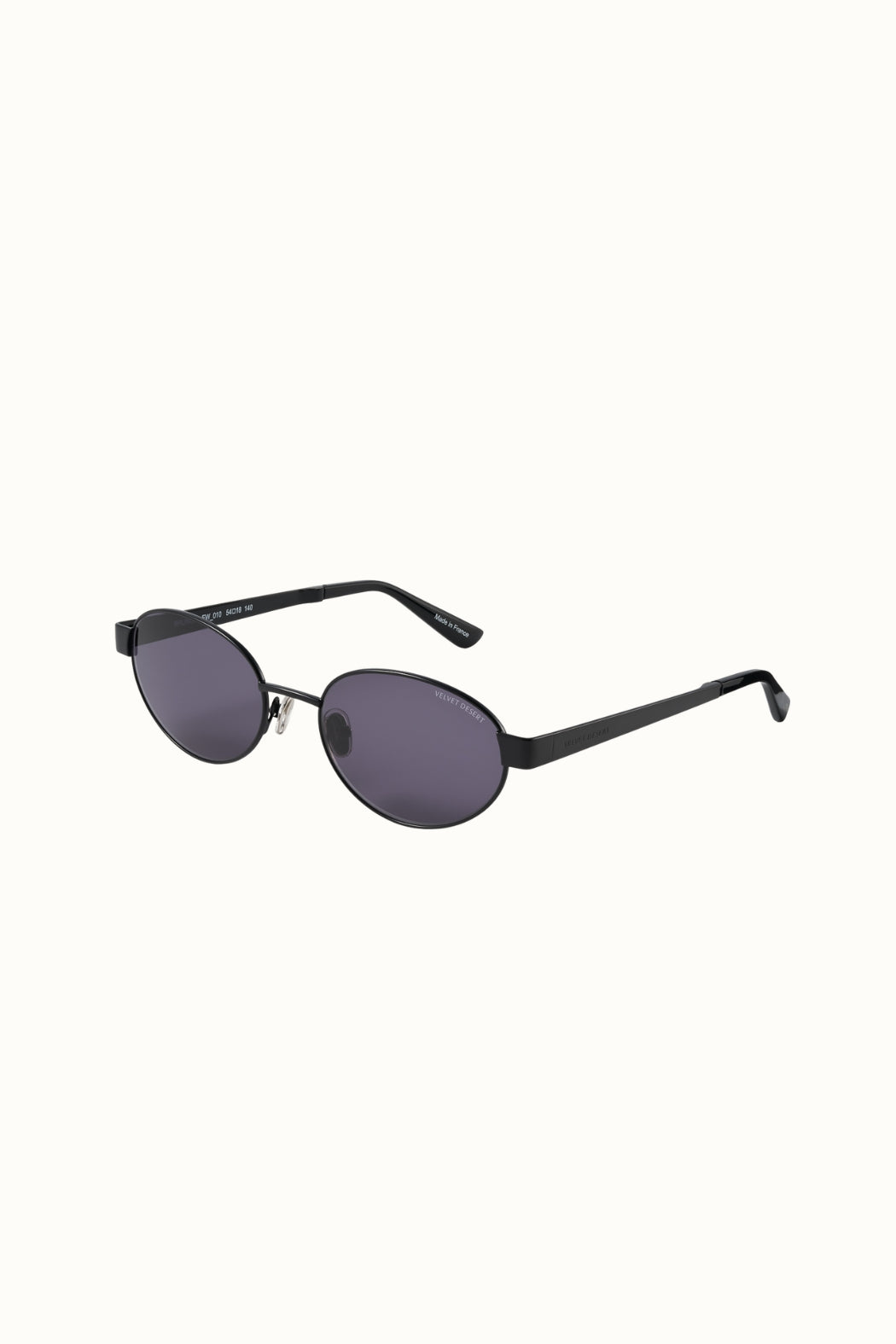 Bruncher Metal Sunglasses POLISHED BLACK STAINLESS STEEL