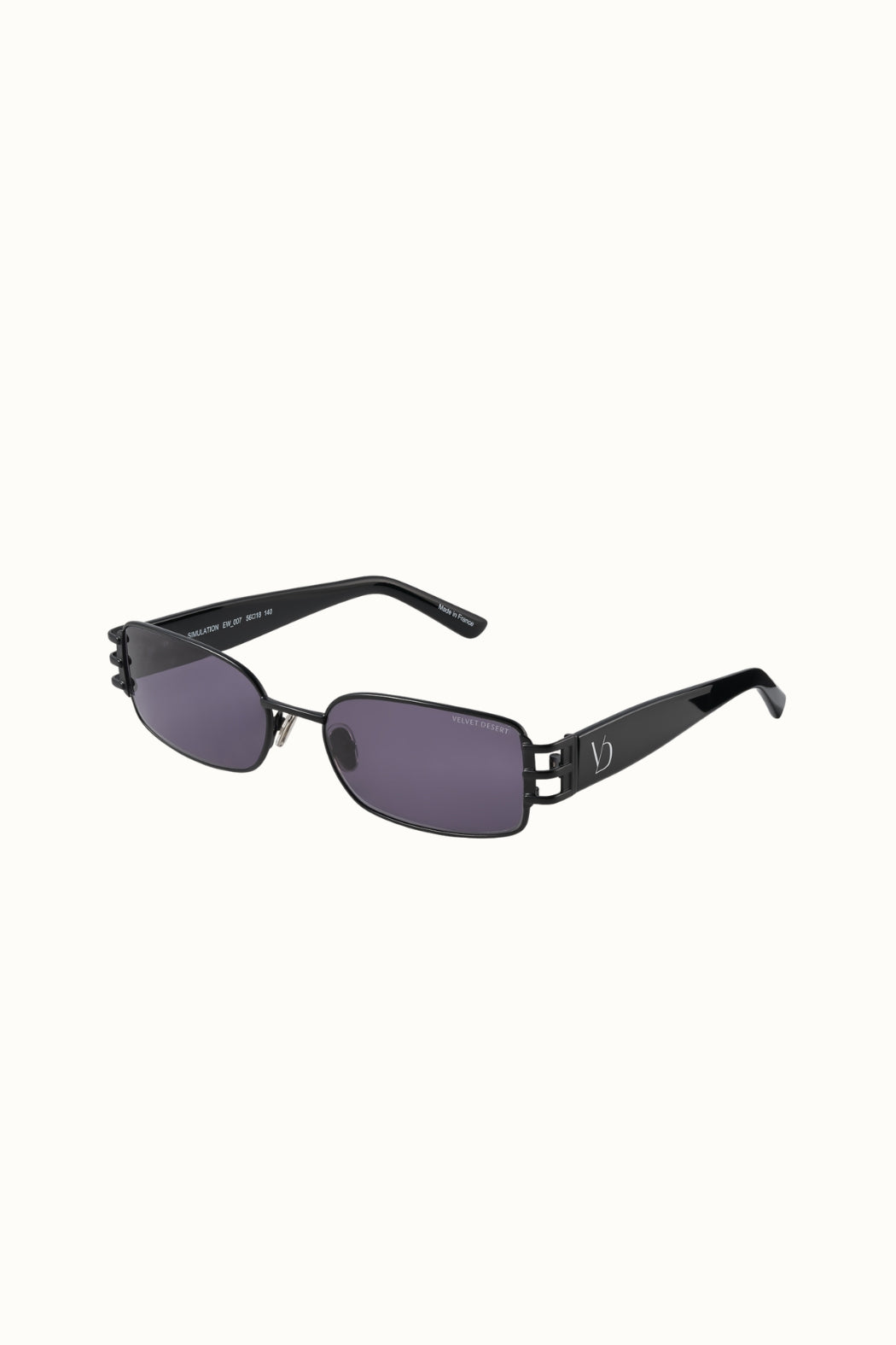 Simulator Metal Frame Sunglasses SMOKE LENSES