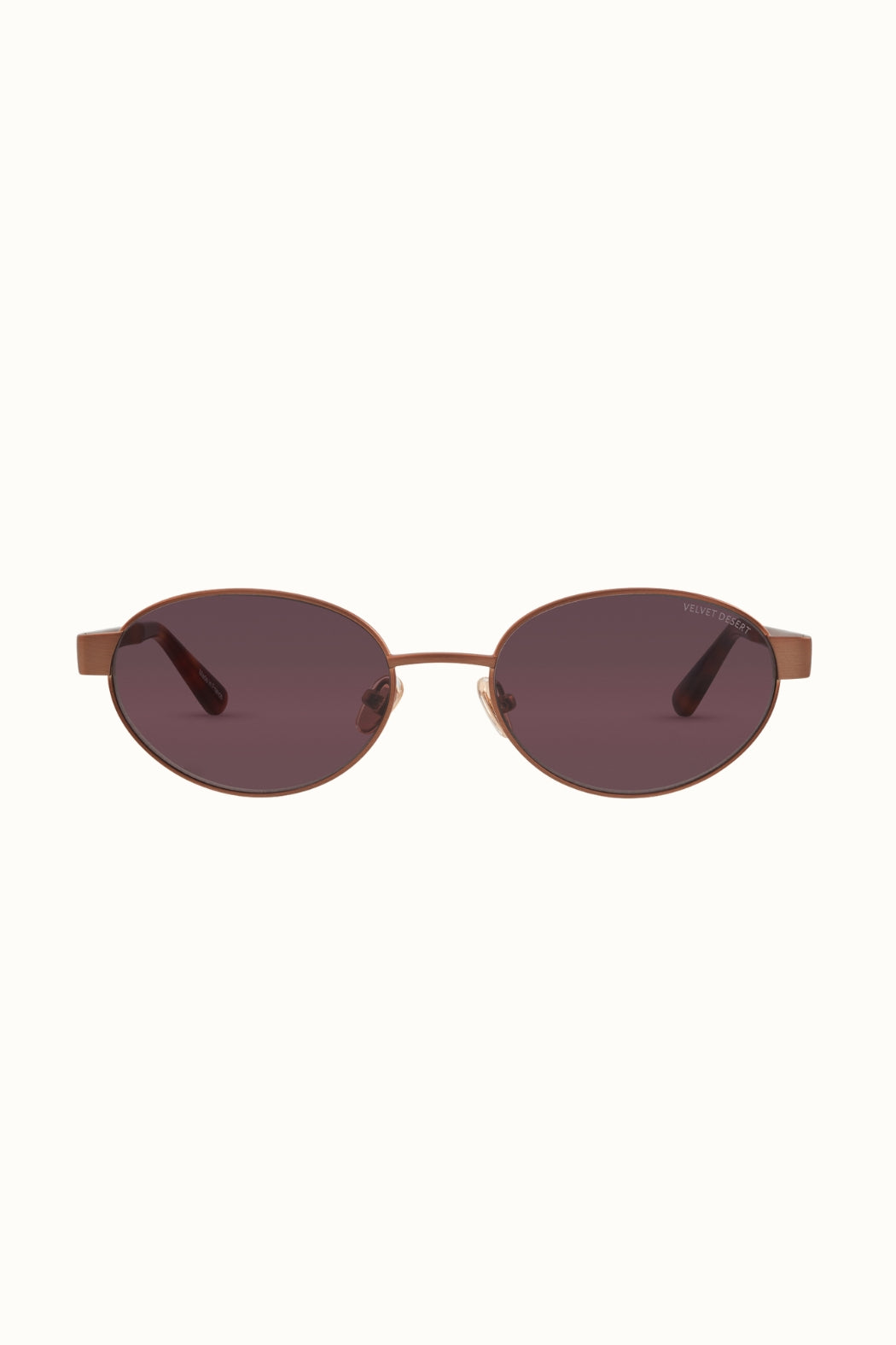 Bruncher Metal Sunglasses MATTE ROSE GOLD STAINLESS STEEL