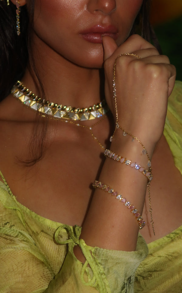 Cat Eye Eternity Bracelet