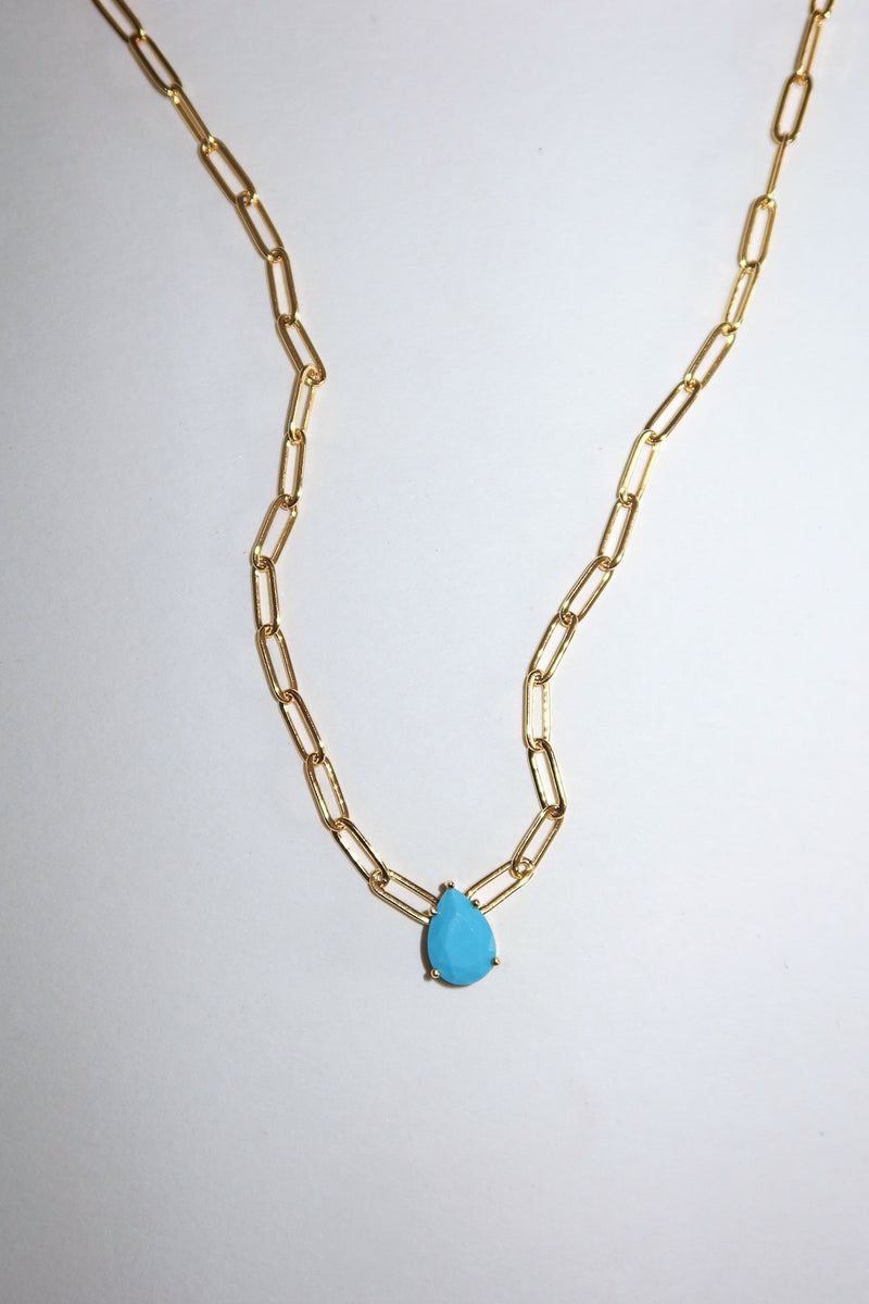 Persian Turquoise Stone Necklace