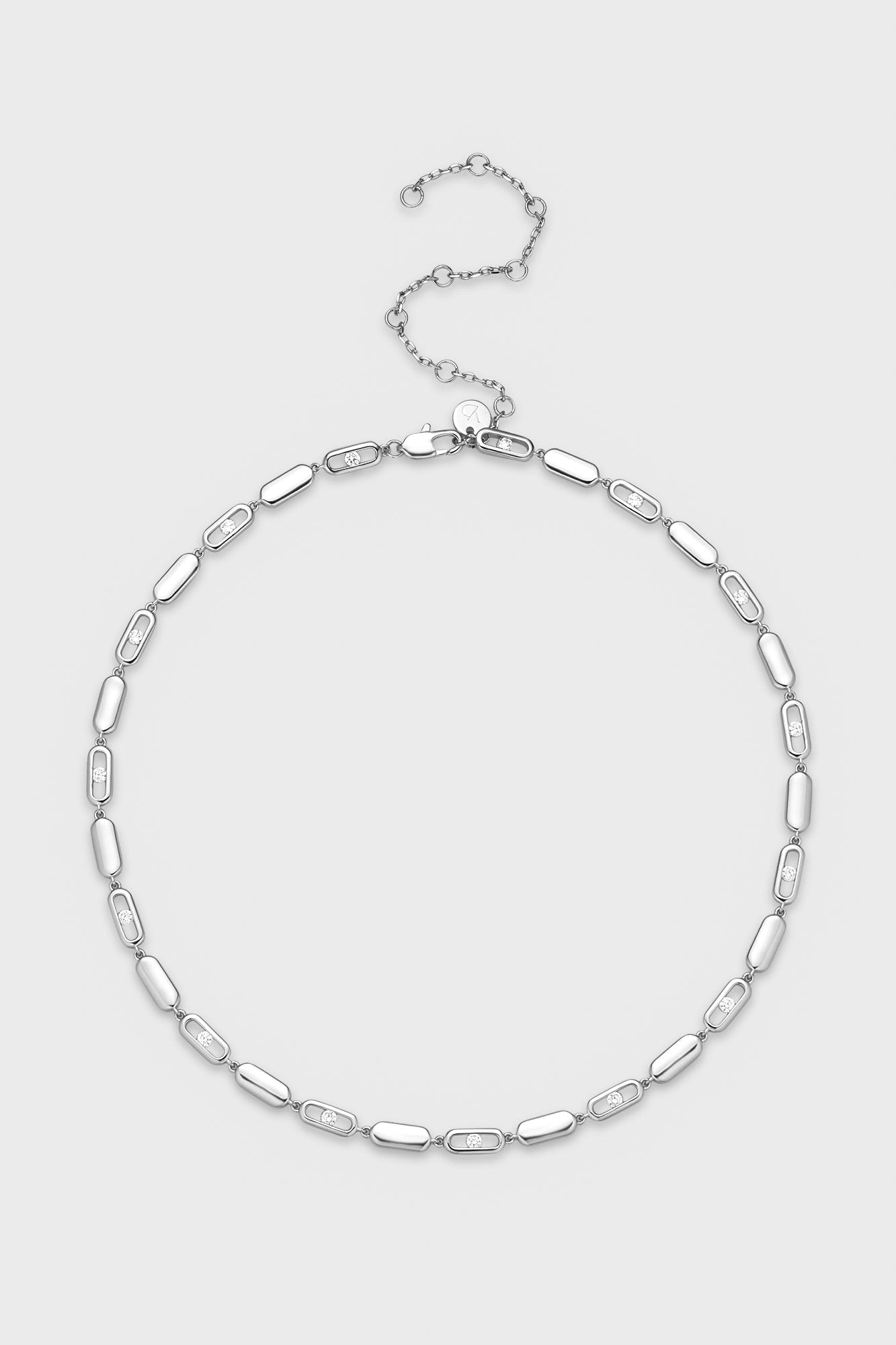 Toulouse Silver Necklace عقد تولوز فضي