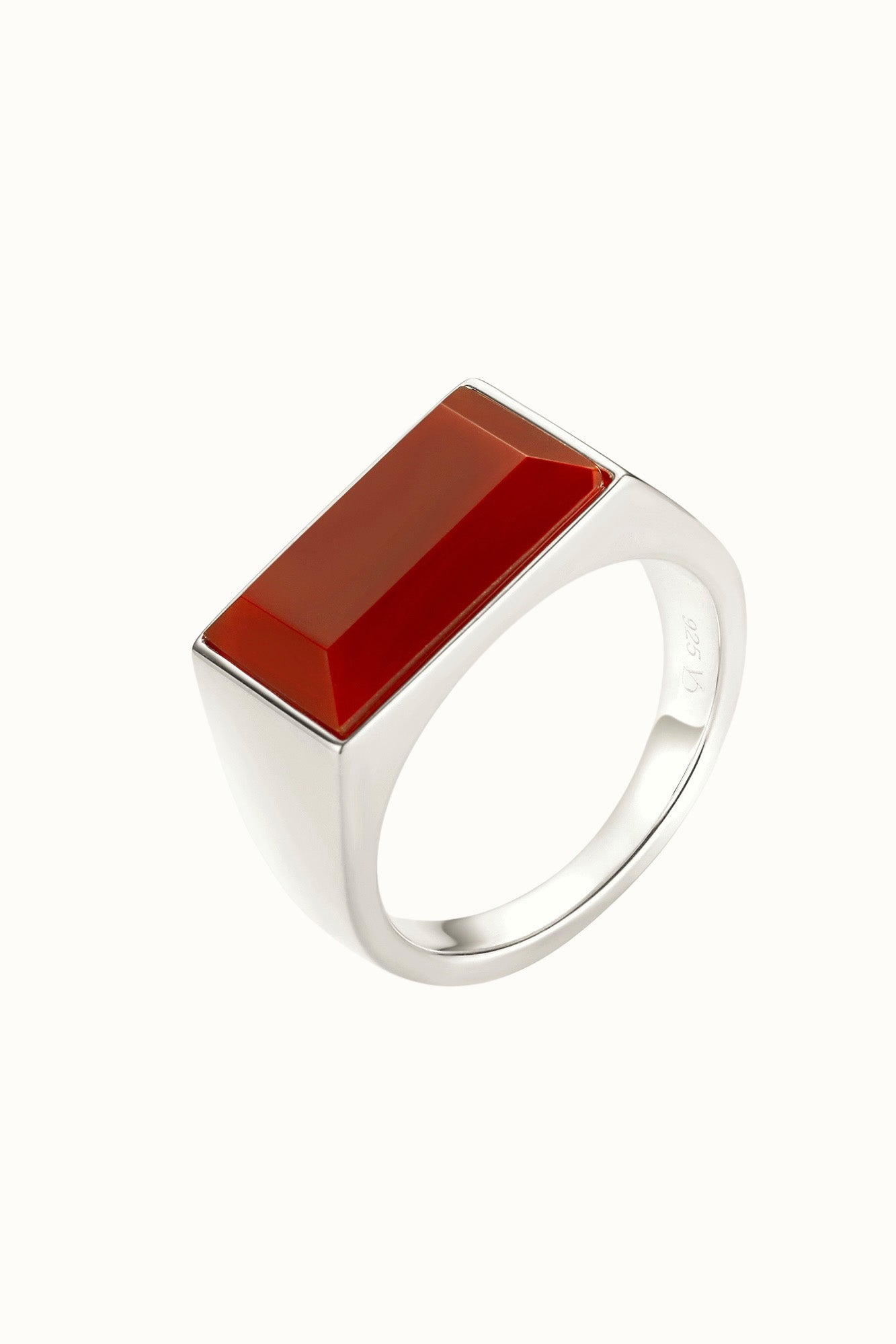 Aqeeq Yemeni Signet Ring