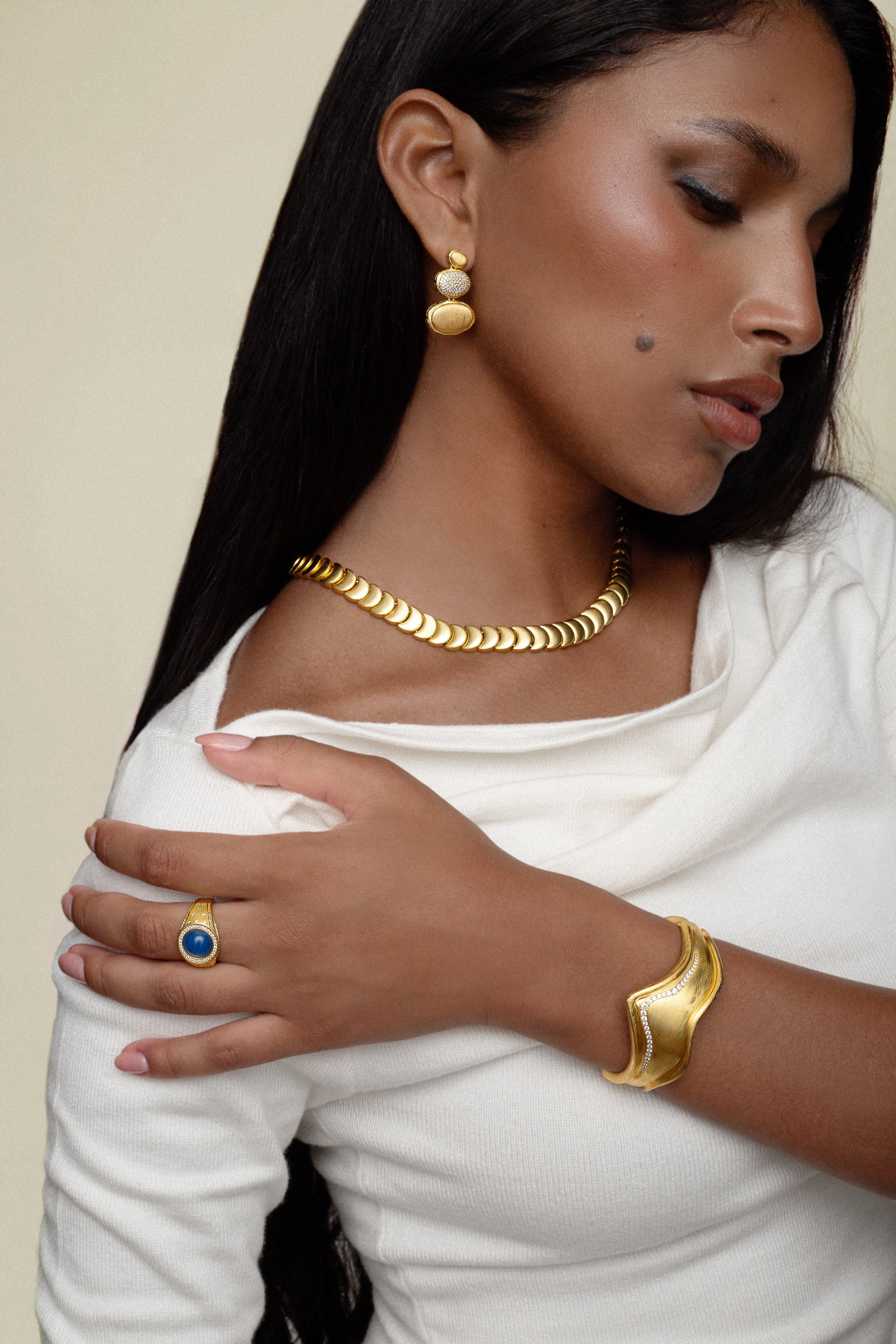 Dune Sunset hand Cuff سوار يد ديون غروب الشمس
