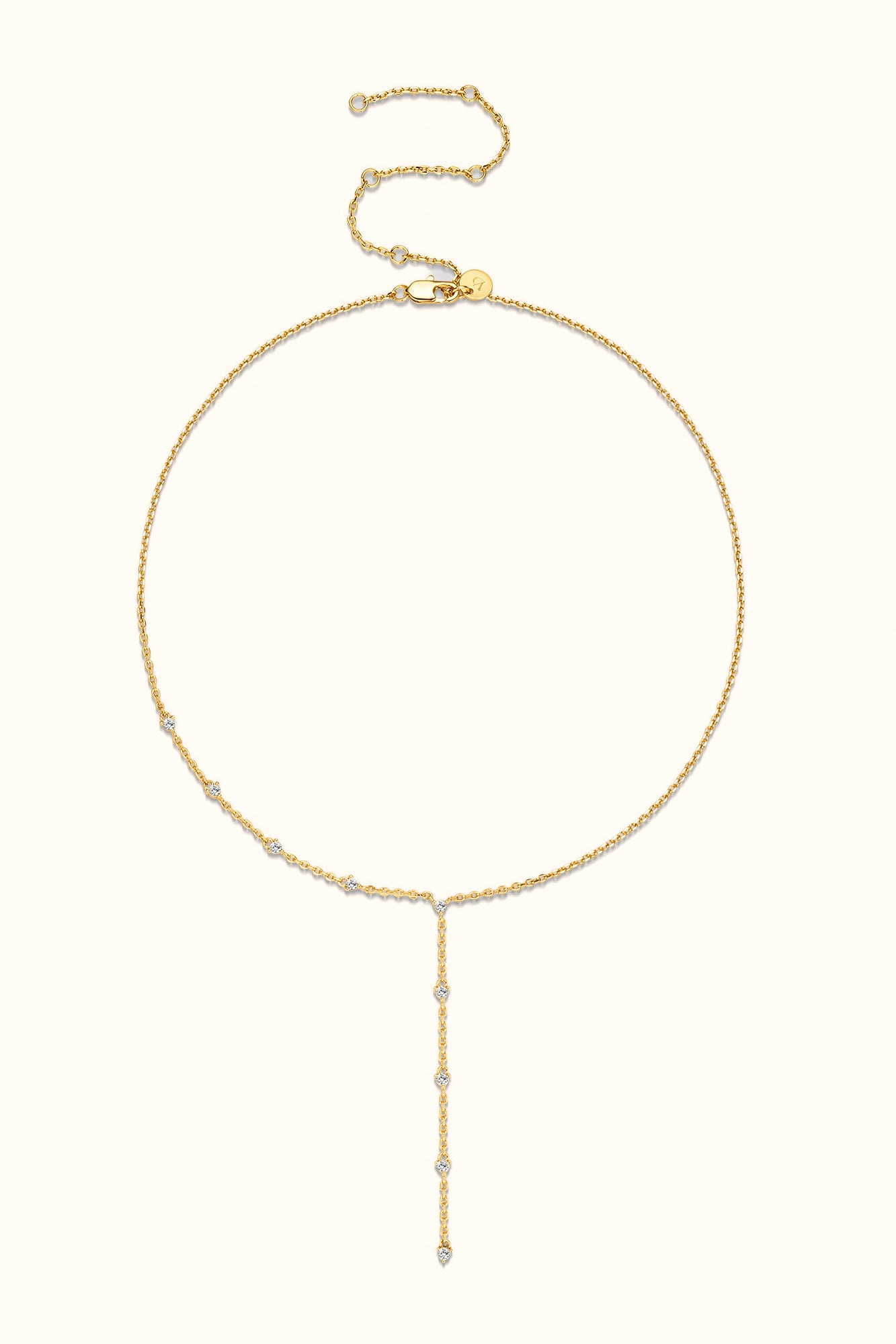Basic drop Necklace  عقد بيزك دروب