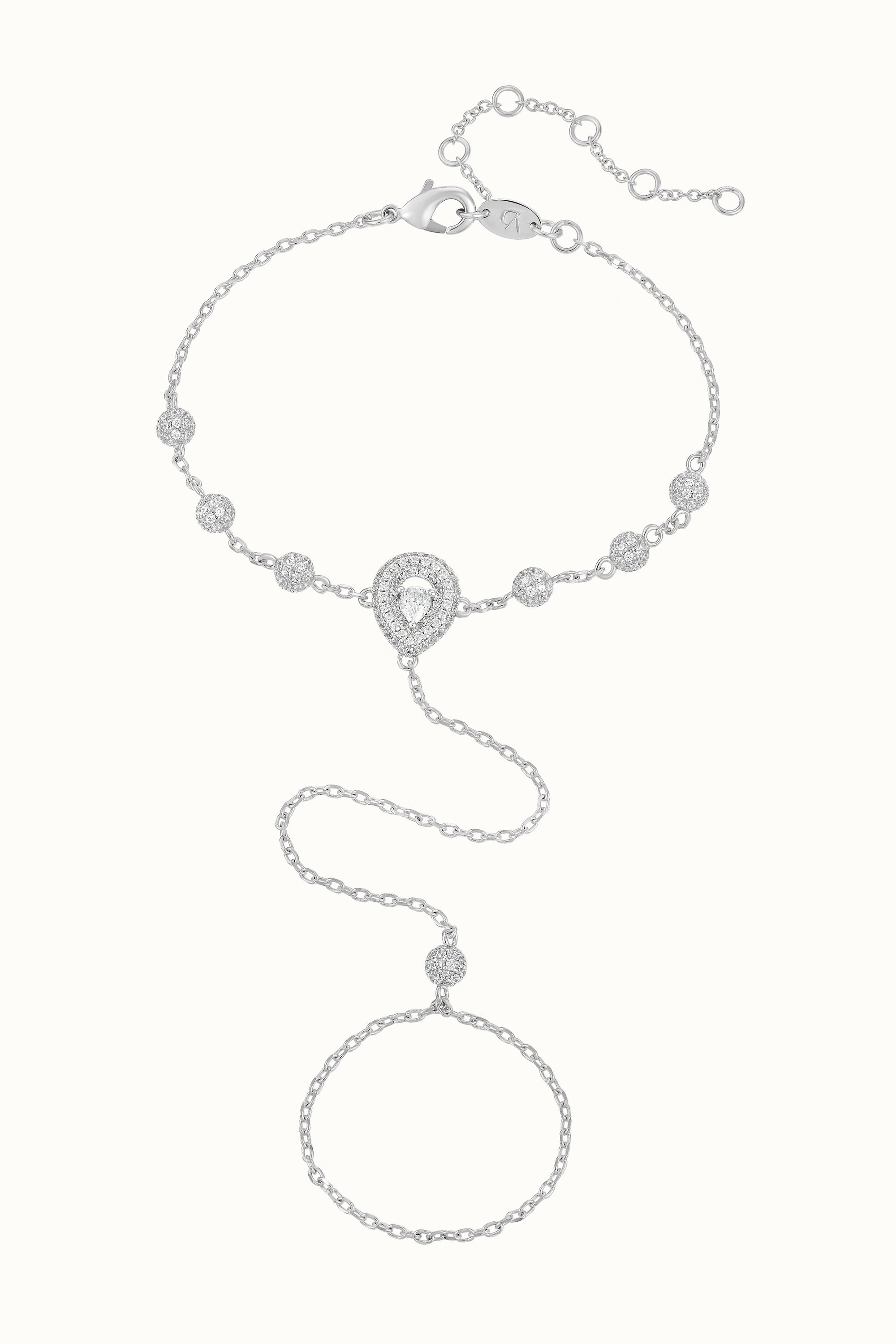 Defiant Hand Chain White