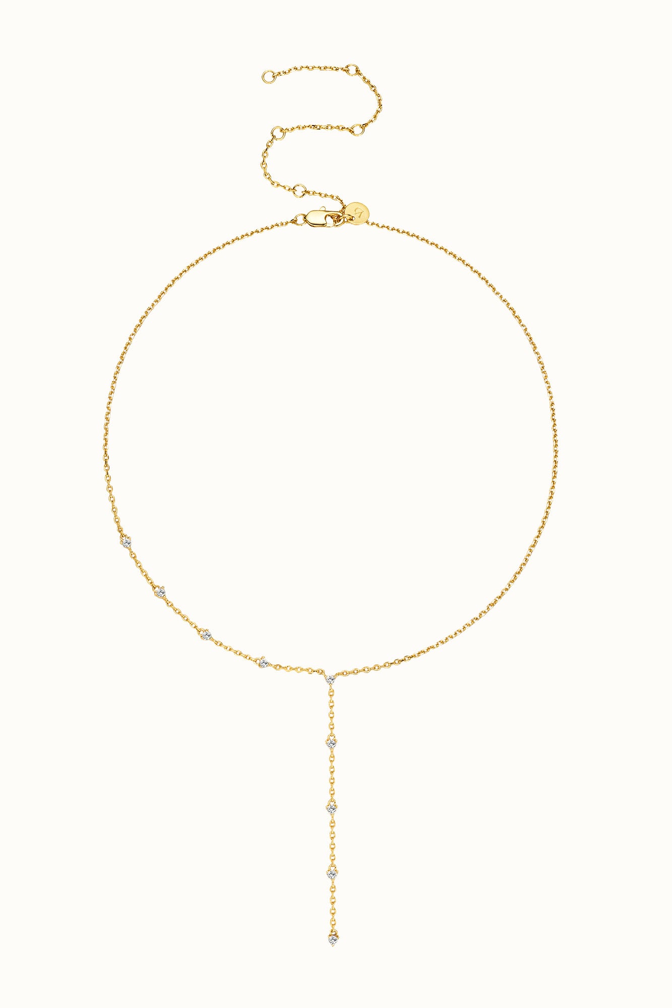 Basic drop Necklace  عقد بيزك دروب