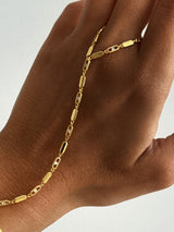 Toulouse Gold Hand Chain