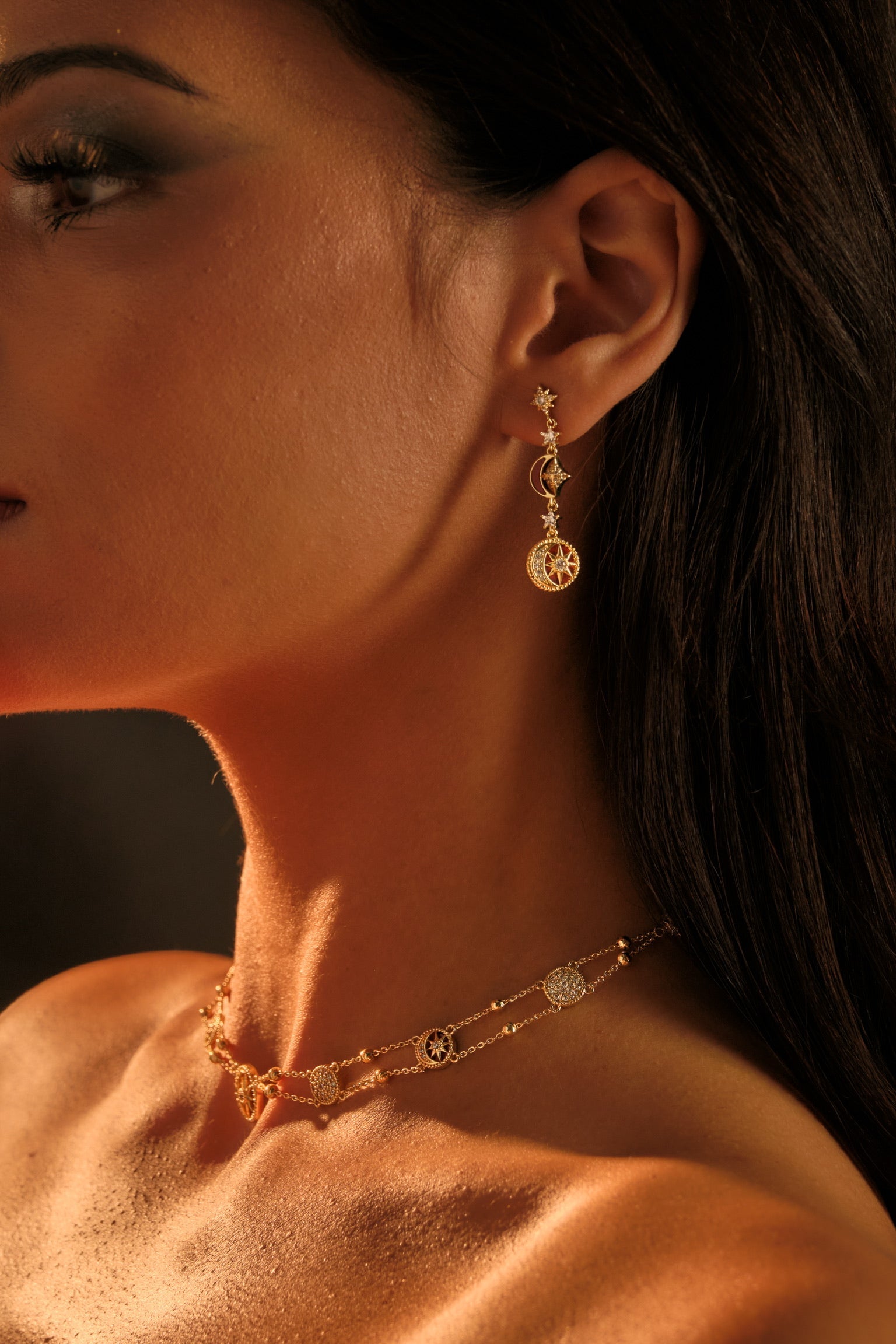 Desert Tale Drop Earrings