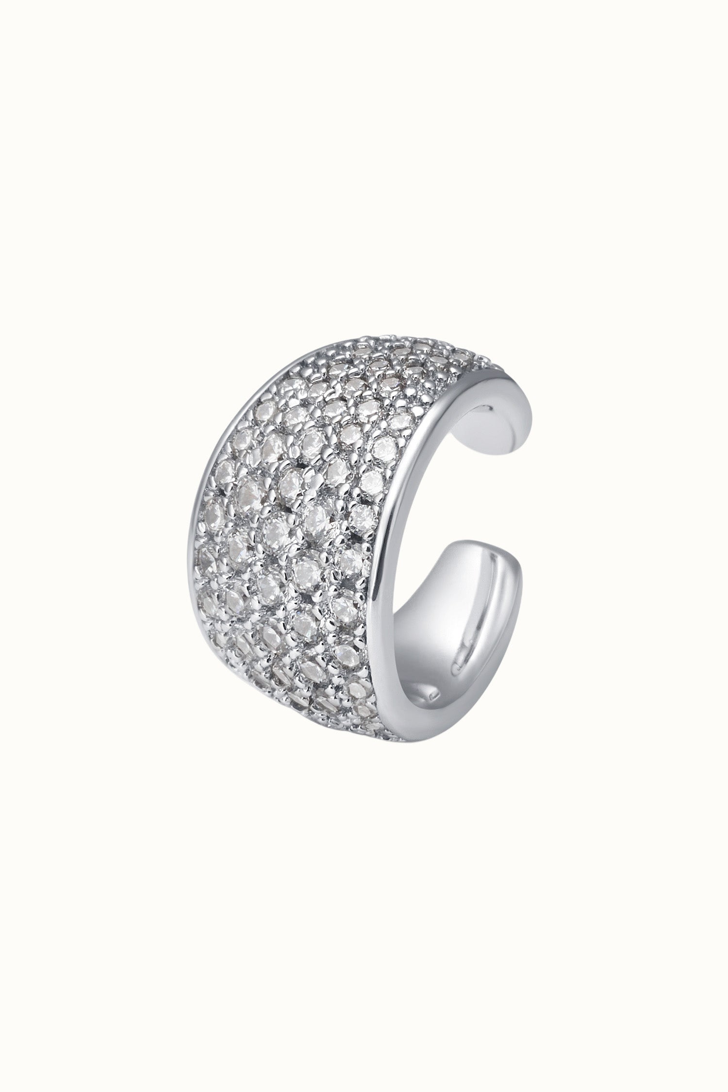 Comet Ear Cuff Silver