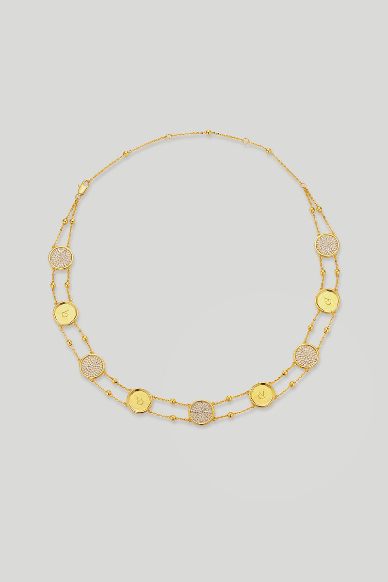 Sabika Coin Necklace