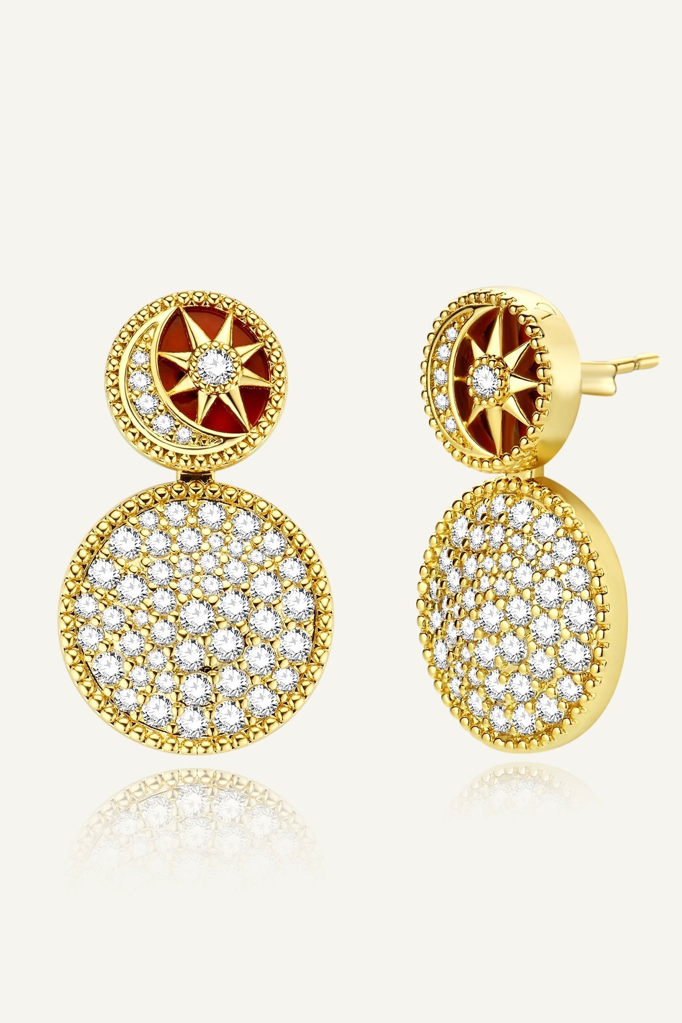Desert Tale Disk Earring    قرط قرصي حكاية الصحراء
