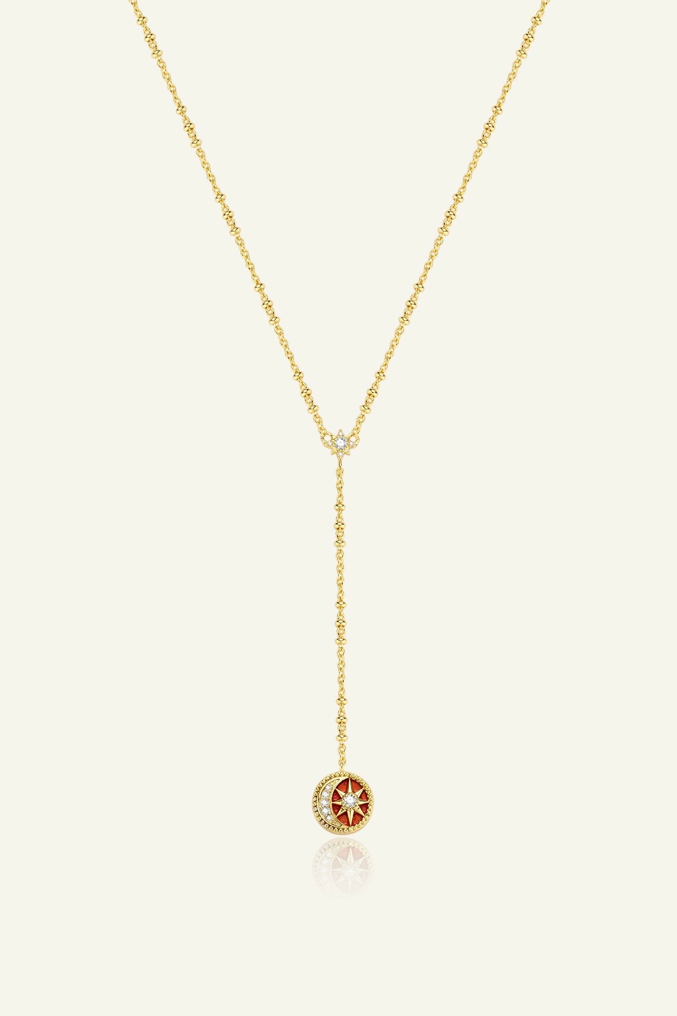 Desert Tale Drop Necklace    عقد متدلي حكاية الصحراء