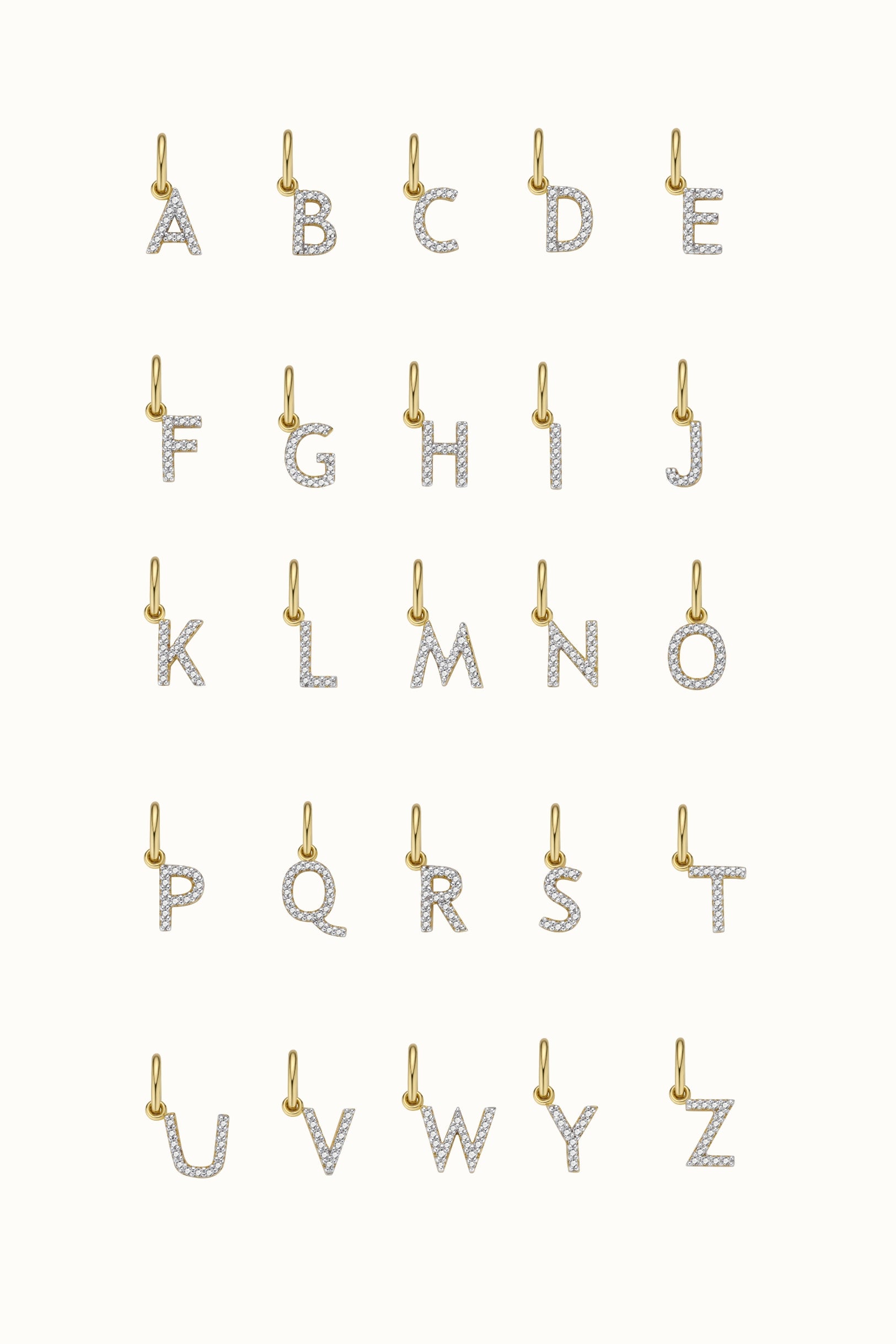 Alphabet Charm