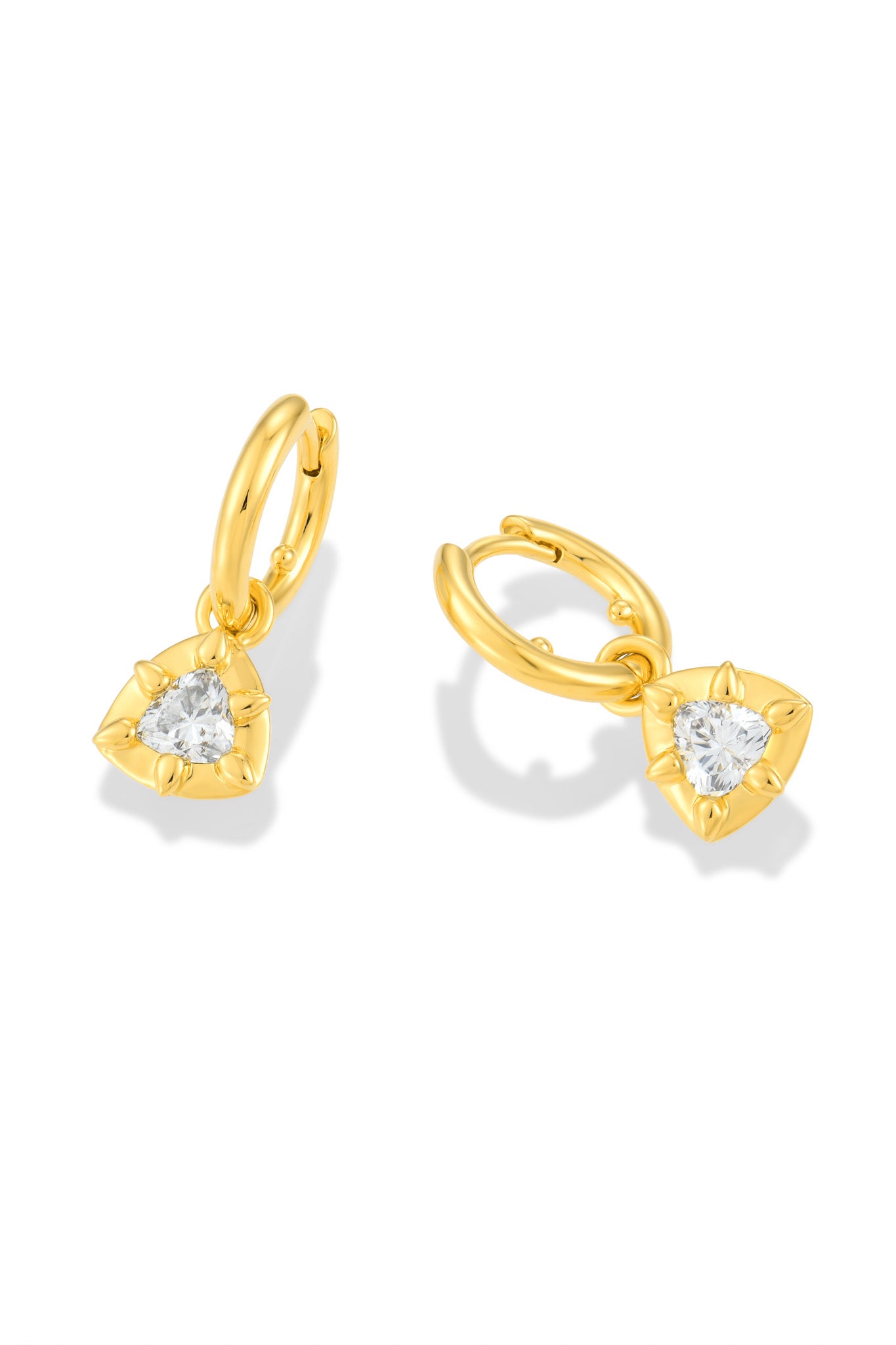 Dona Hoop Gold Earrings