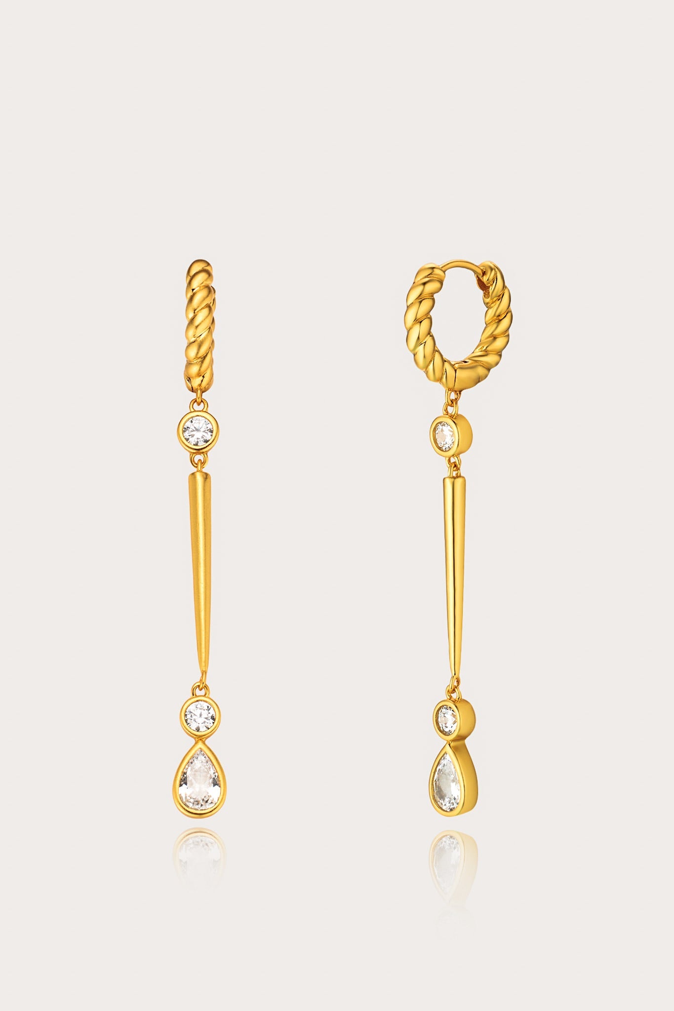 Syrah Hoops Large أقراط حلقية سيراه كبيرة
