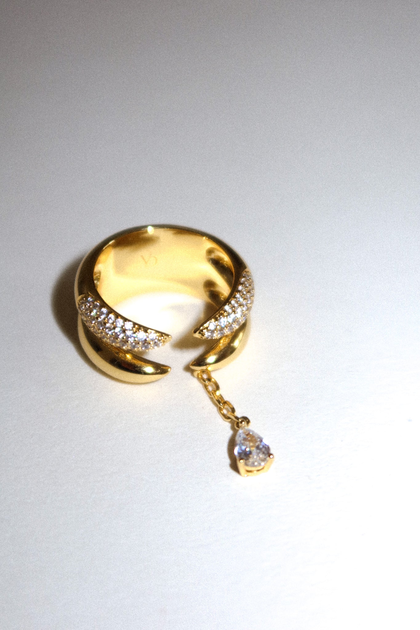 Solace Drop Ring – Velvet Desert