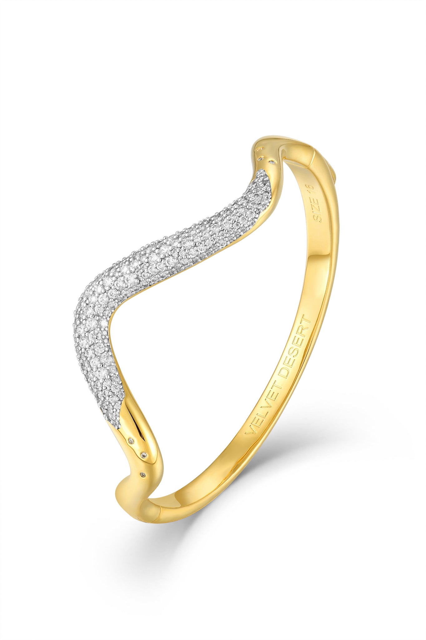 Dune Rimal Bangle - Paved