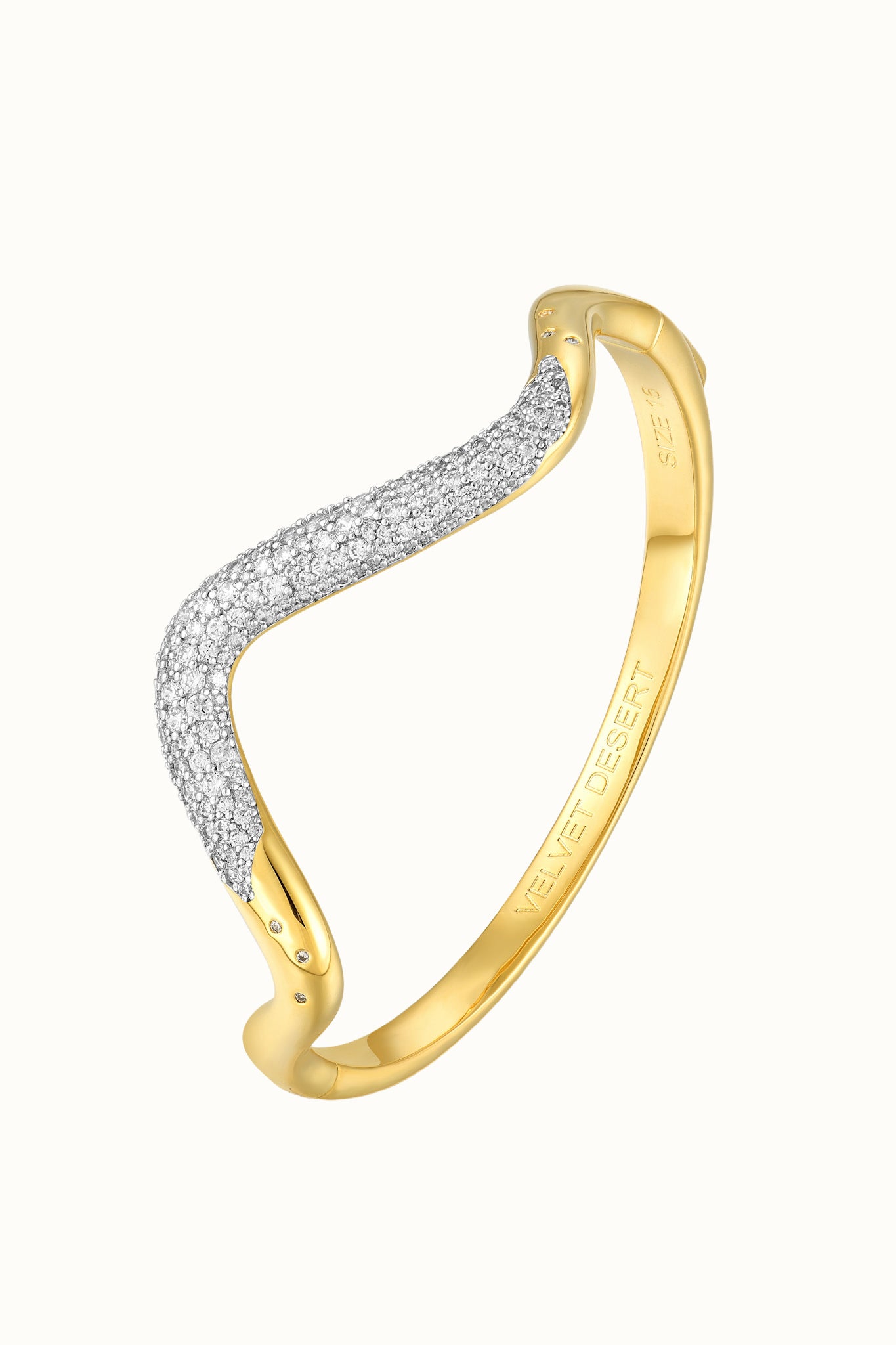 Dune Rimal Bangle - Paved