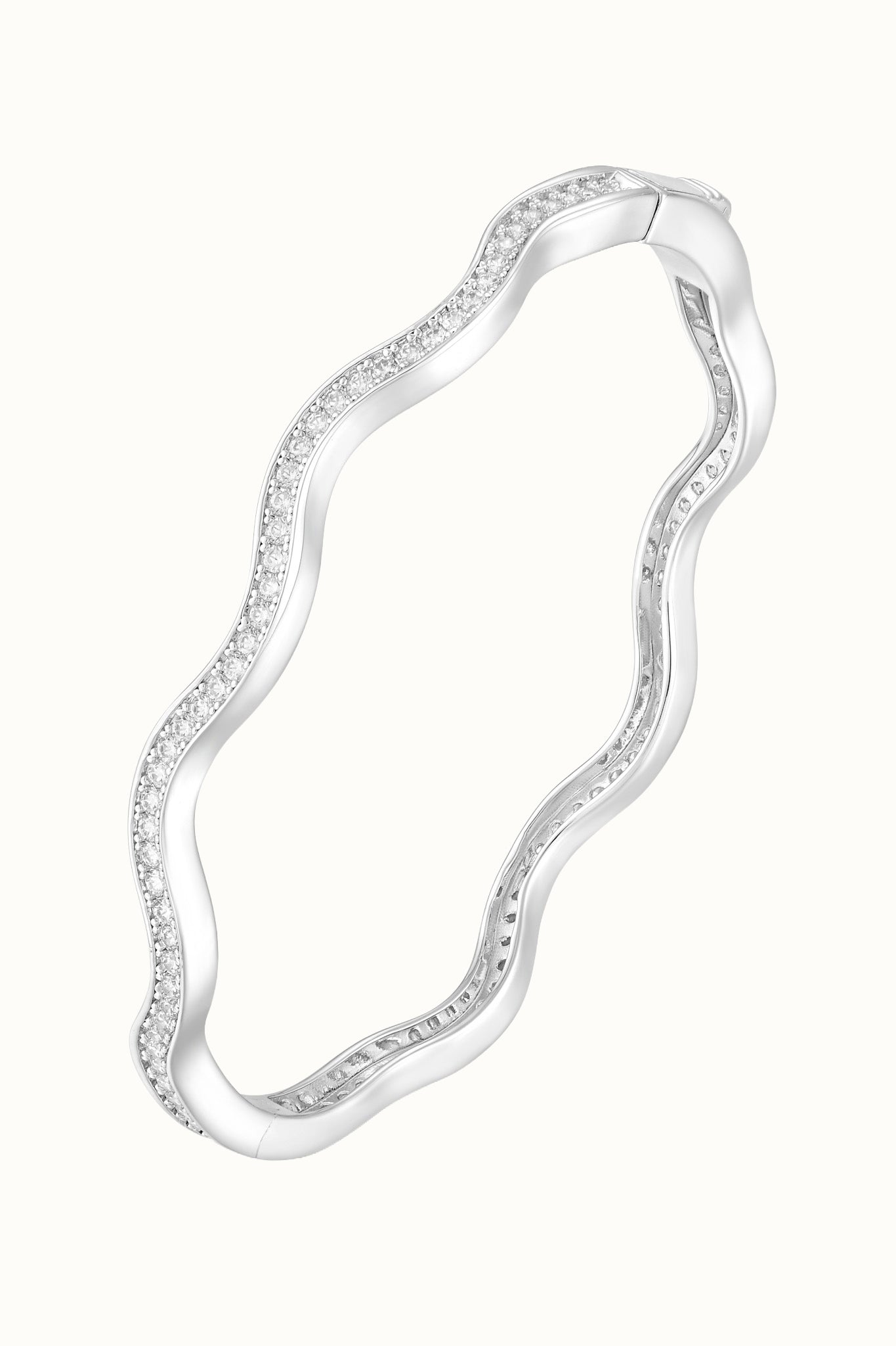 Dune Mirage Bangle - White