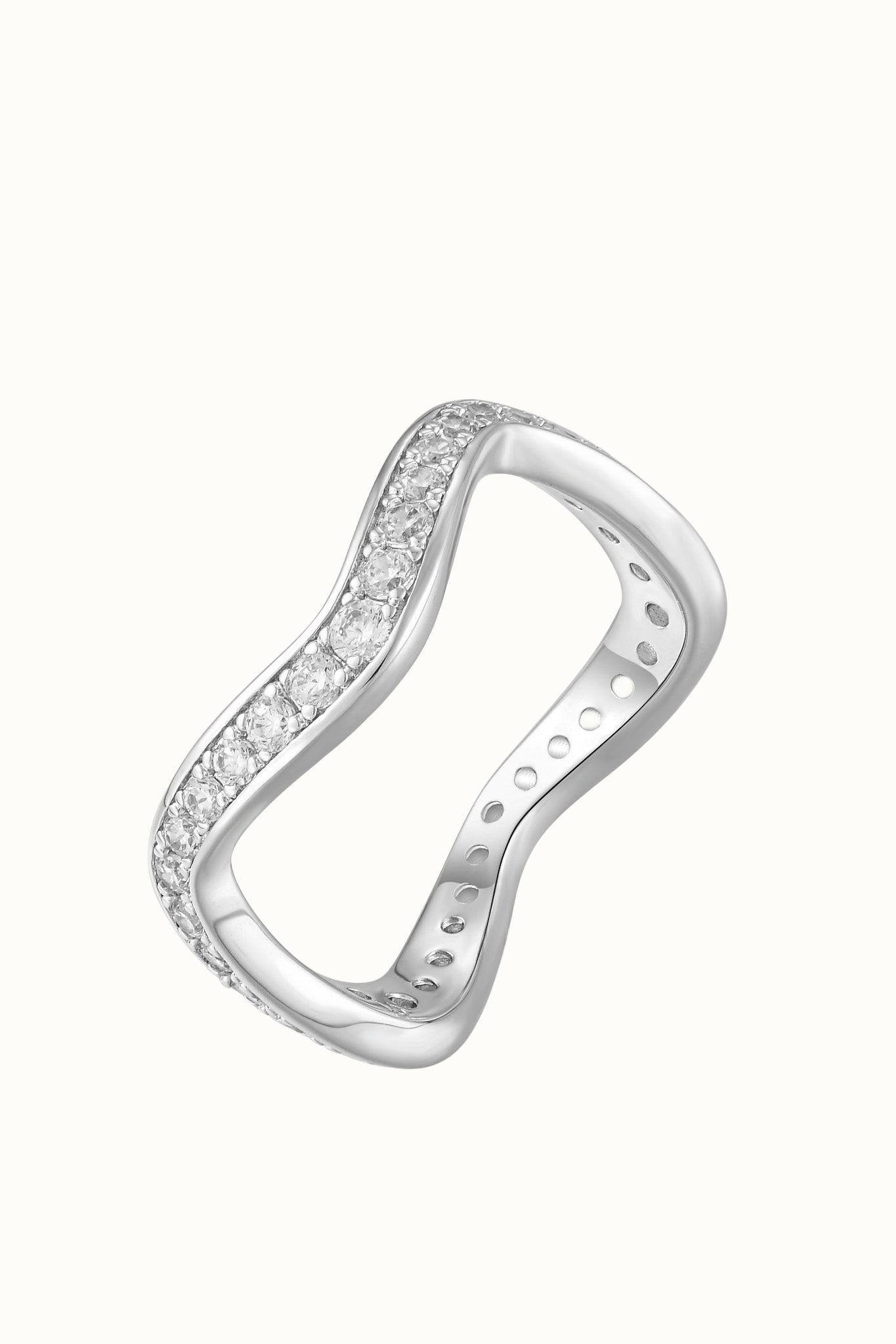 Dune Mirage Ring - White